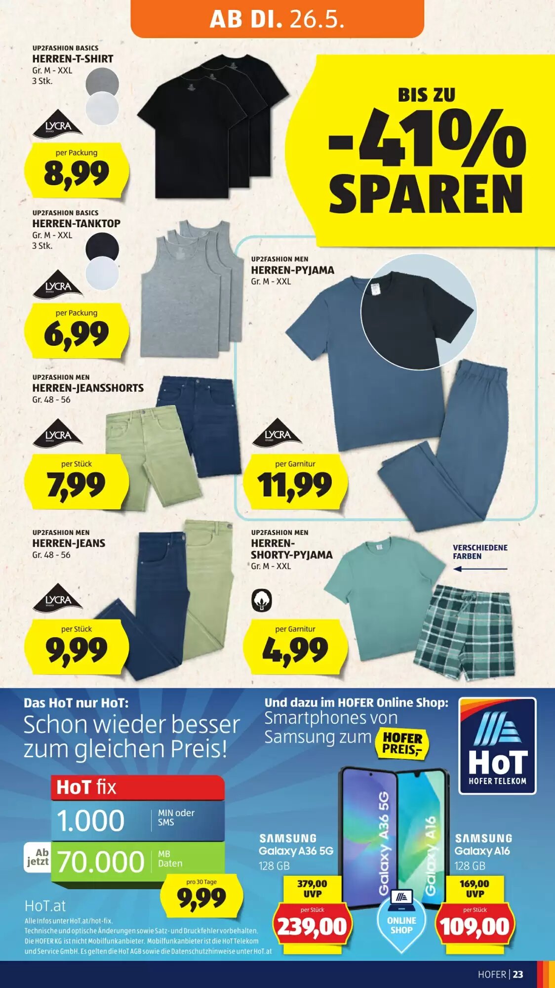 Hofer Flugblatt (ab 22.05.2026) - Angebote und Prospekt - Seite 29