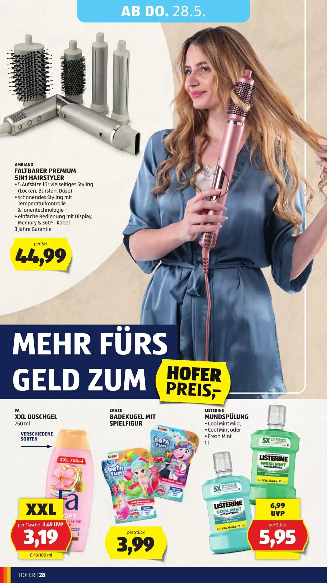 Hofer Flugblatt (ab 22.05.2026) - Angebote und Prospekt - Seite 34