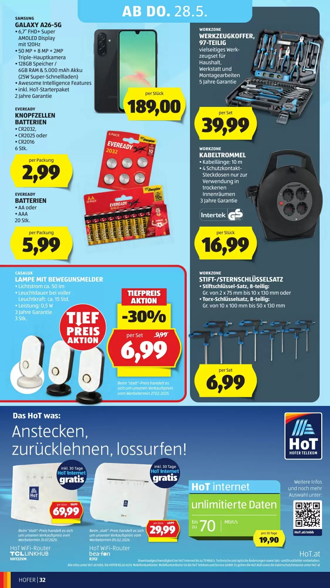 Hofer Flugblatt (ab 22.05.2026) - Angebote und Prospekt - Seite 38