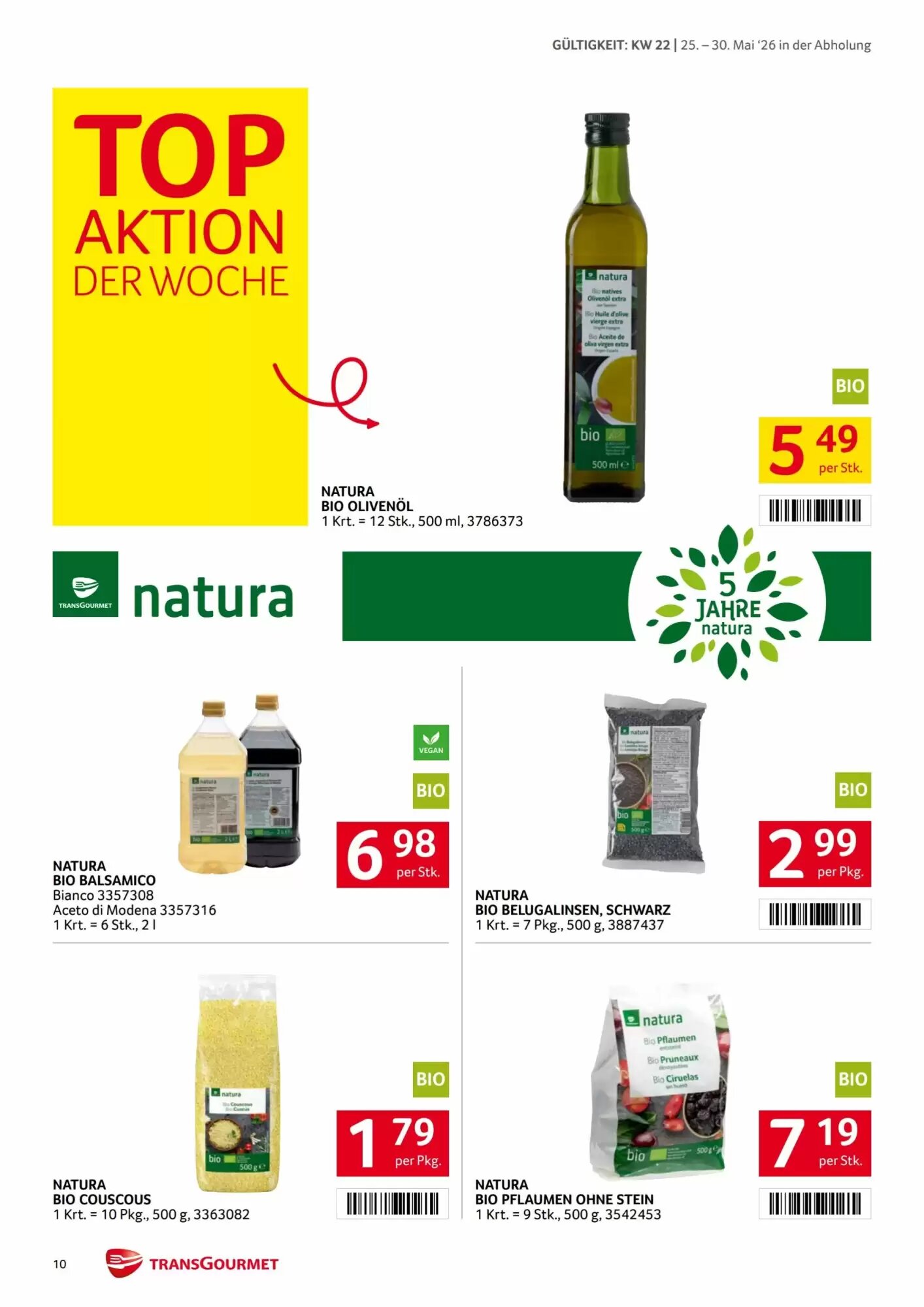 Transgourmet Flugblatt (ab 25.05.2026) - Angebote und Prospekt - Seite 10