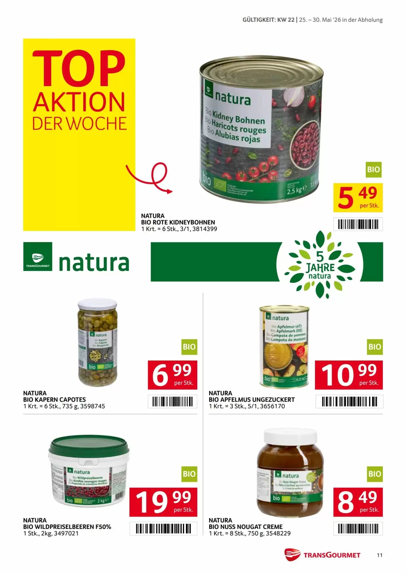 Transgourmet Flugblatt (ab 25.05.2026) - Angebote und Prospekt - Seite 11