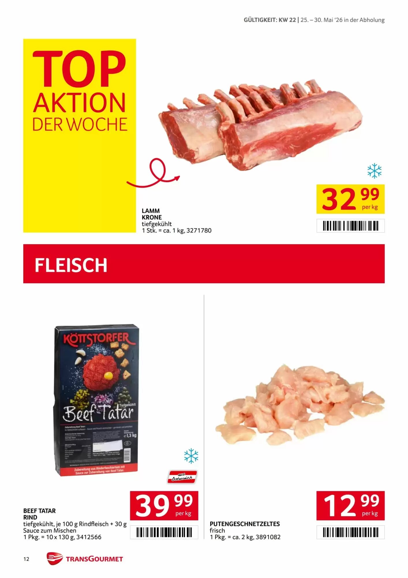 Transgourmet Flugblatt (ab 25.05.2026) - Angebote und Prospekt - Seite 12