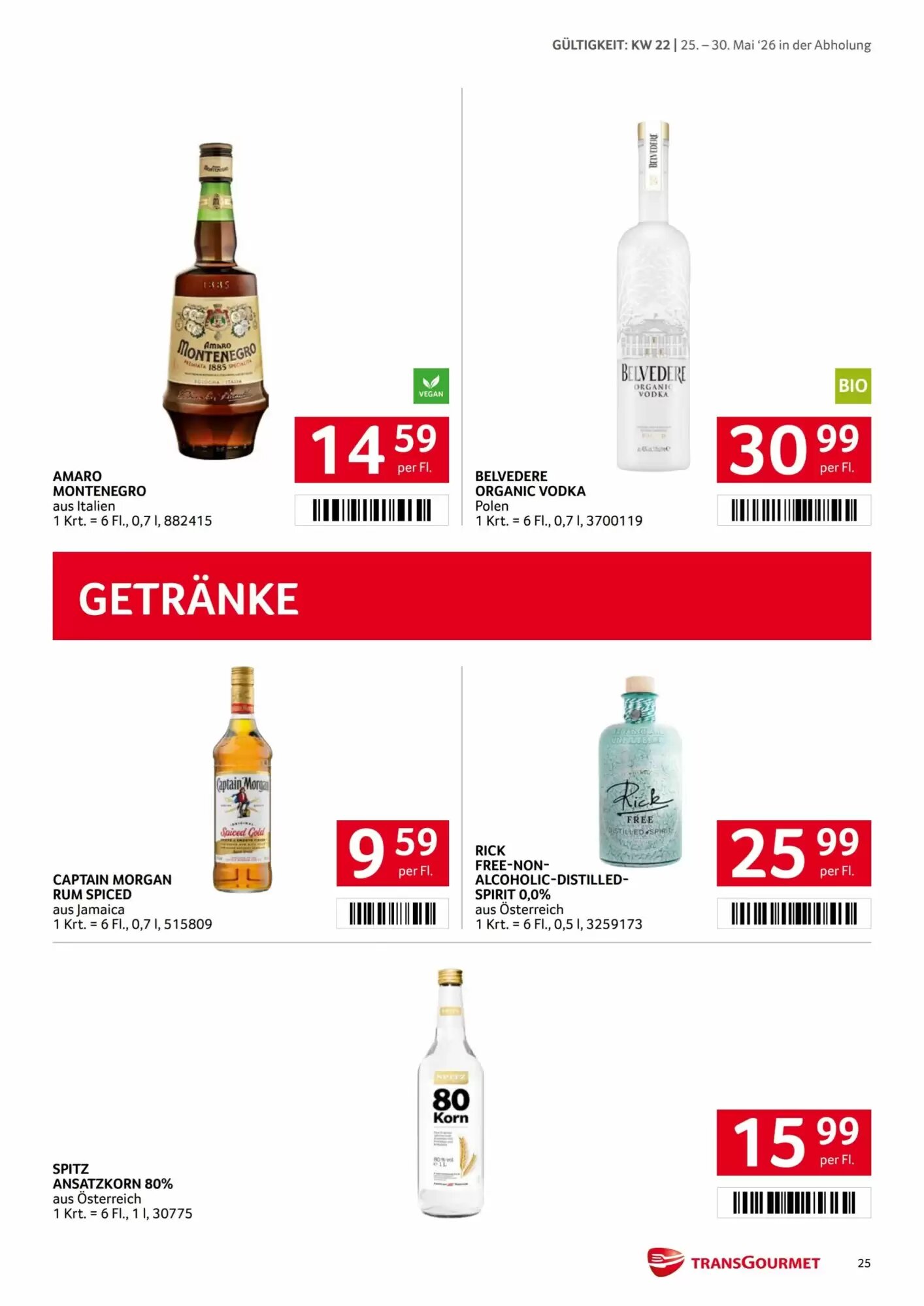 Transgourmet Flugblatt (ab 25.05.2026) - Angebote und Prospekt - Seite 24