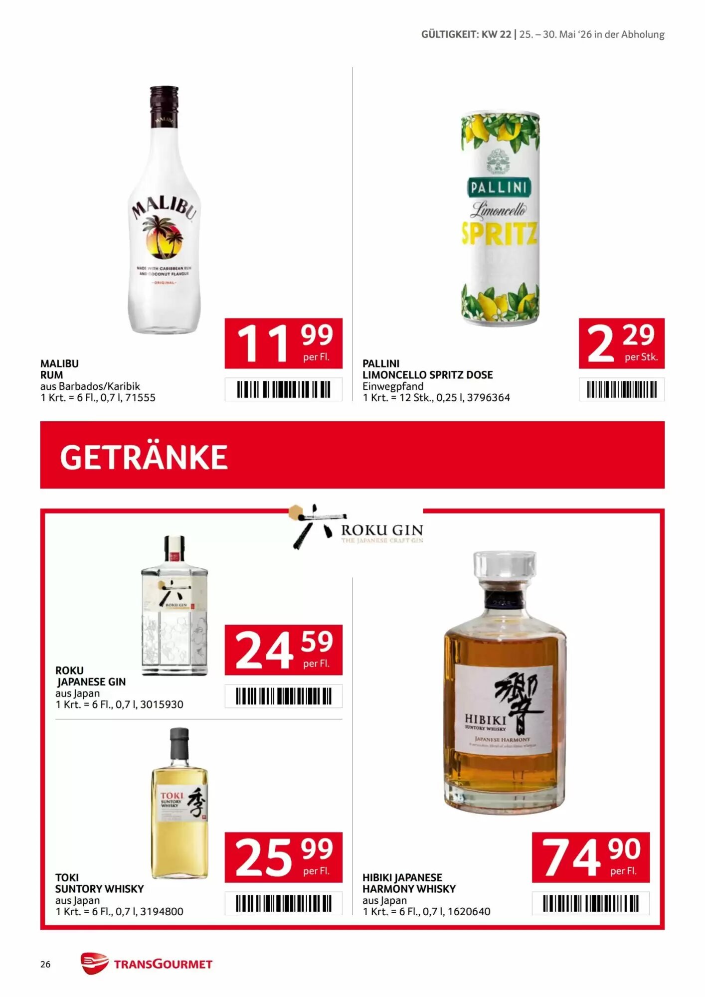 Transgourmet Flugblatt (ab 25.05.2026) - Angebote und Prospekt - Seite 25