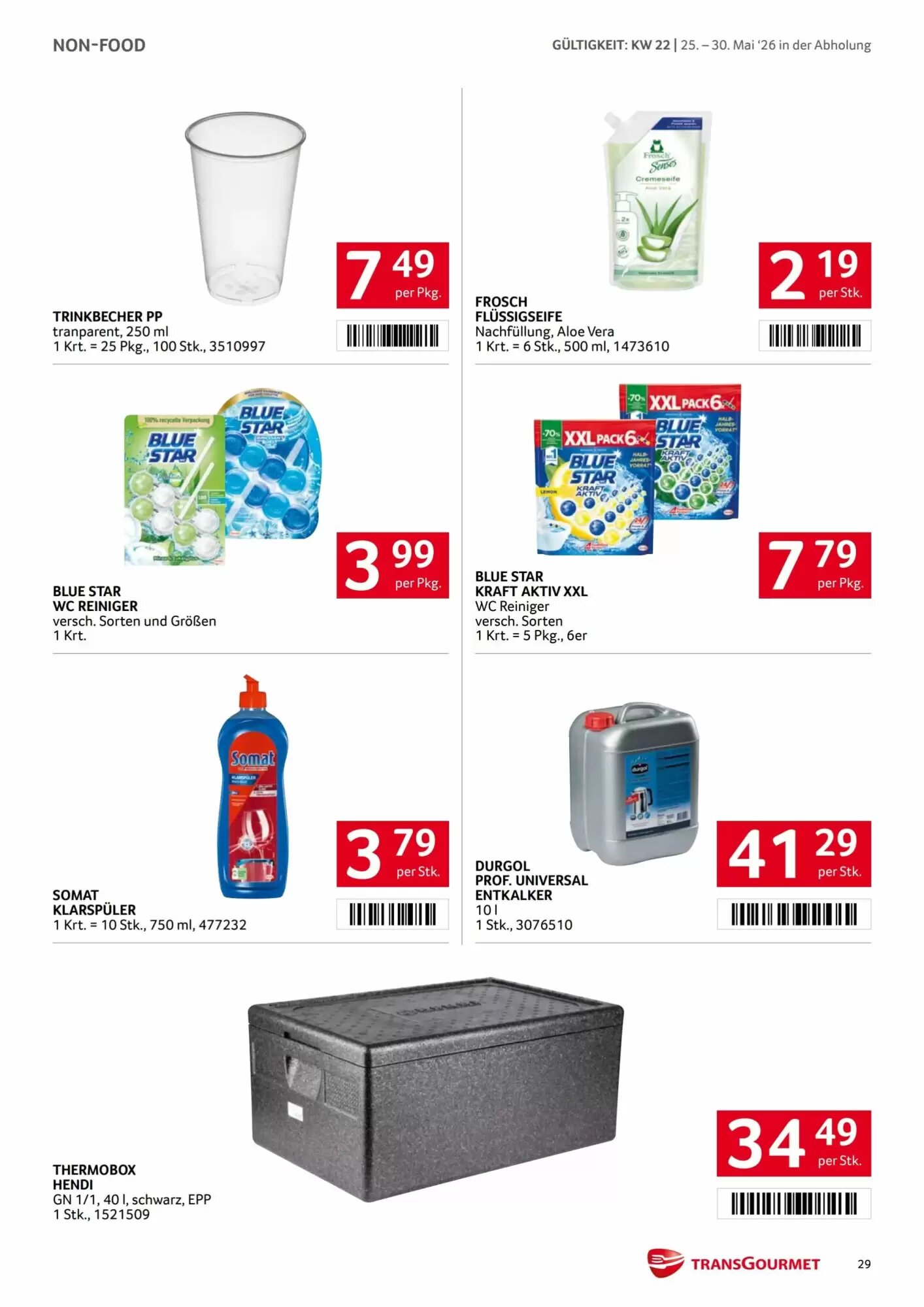 Transgourmet Flugblatt (ab 25.05.2026) - Angebote und Prospekt - Seite 28