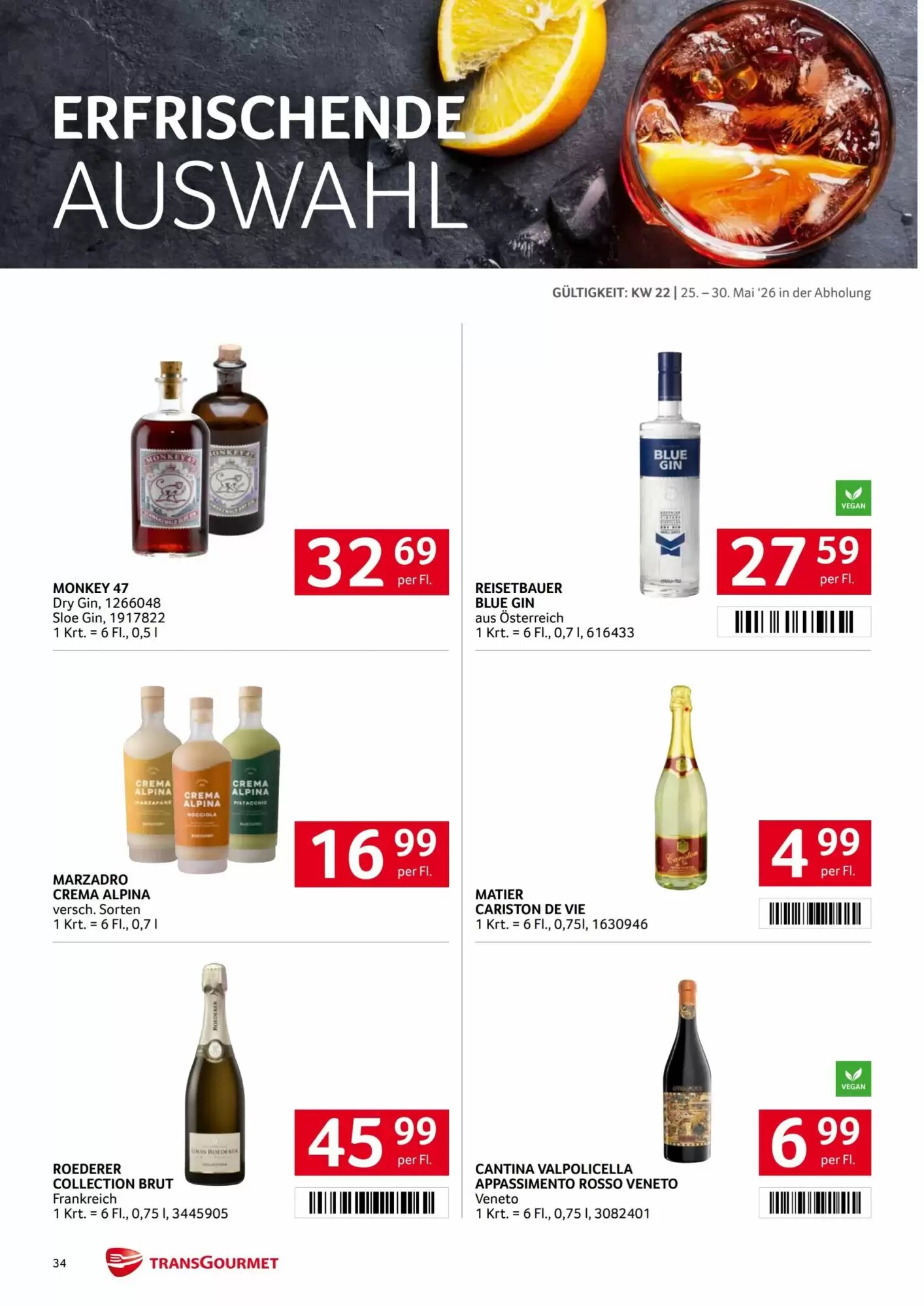 Transgourmet Flugblatt (ab 25.05.2026) - Angebote und Prospekt - Seite 33