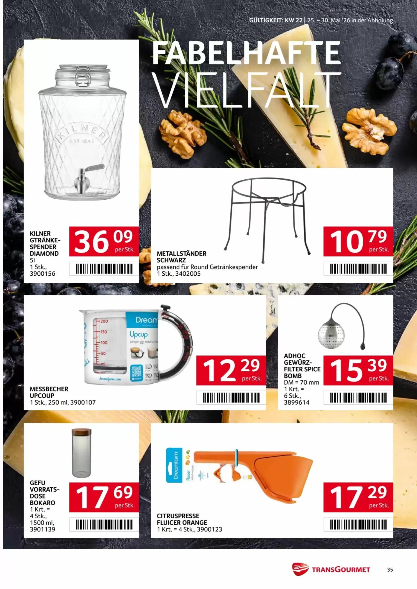 Transgourmet Flugblatt (ab 25.05.2026) - Angebote und Prospekt - Seite 34