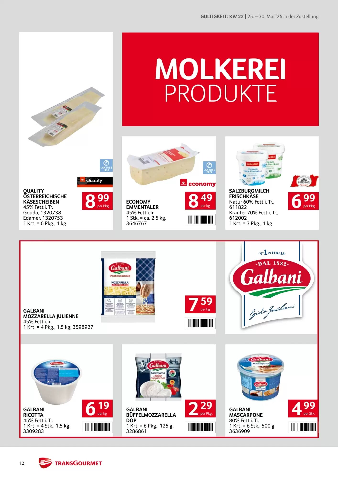 Transgourmet Flugblatt (ab 25.05.2026) - Angebote und Prospekt - Seite 12
