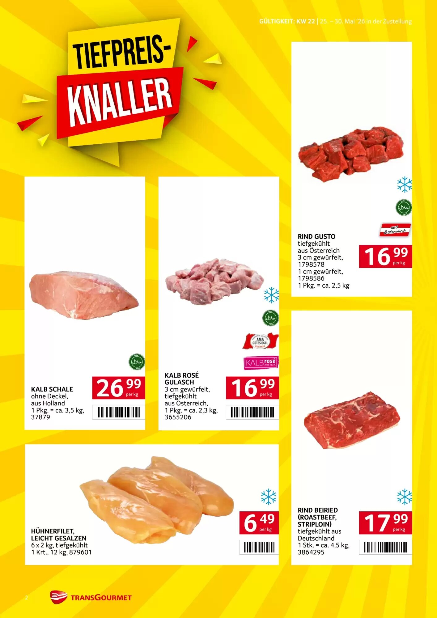 Transgourmet Flugblatt (ab 25.05.2026) - Angebote und Prospekt - Seite 2