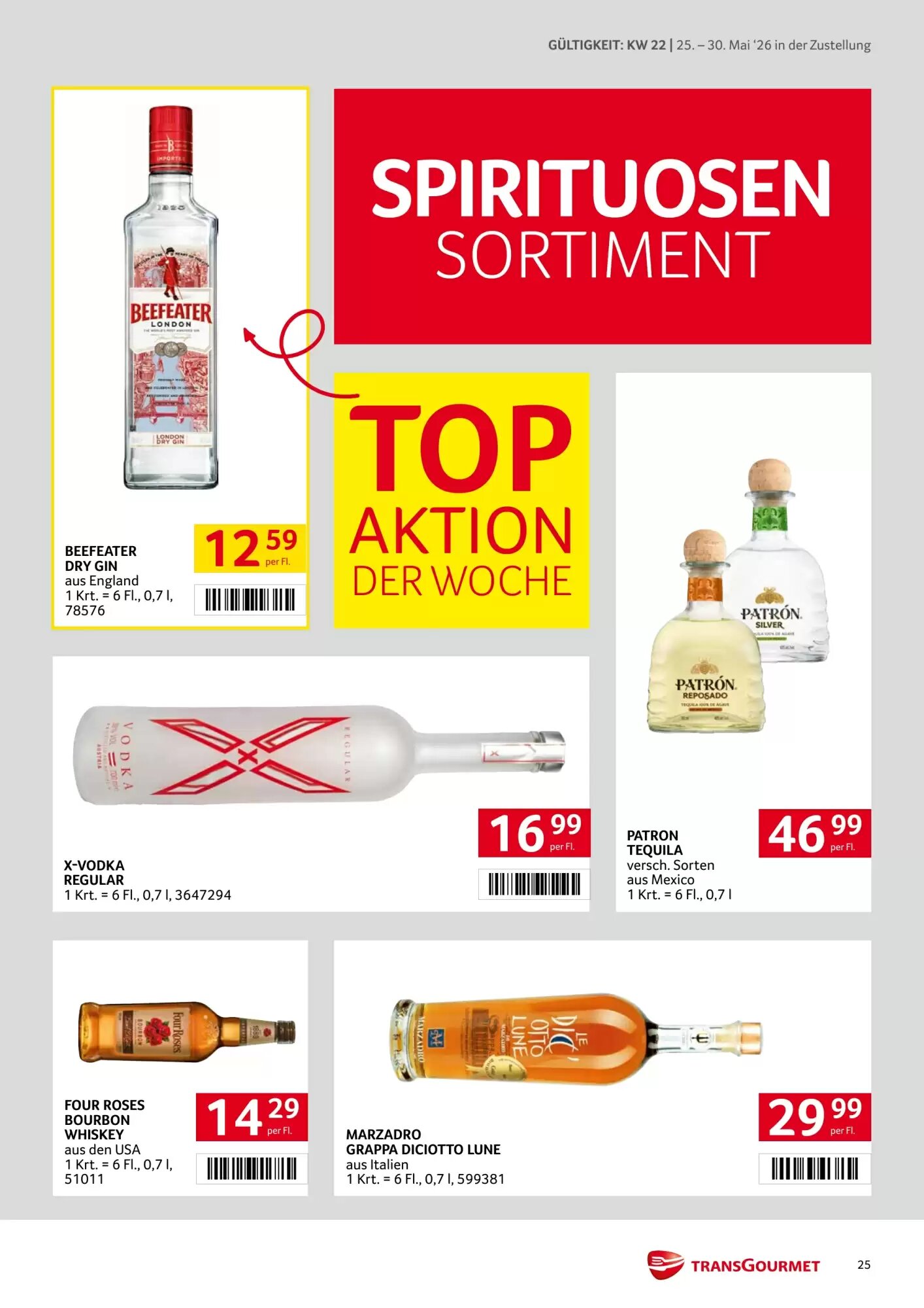 Transgourmet Flugblatt (ab 25.05.2026) - Angebote und Prospekt - Seite 25