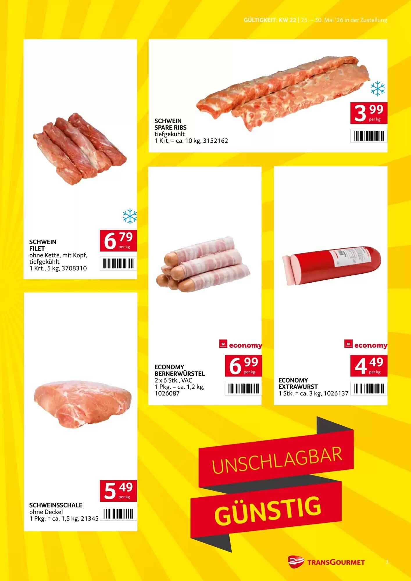 Transgourmet Flugblatt (ab 25.05.2026) - Angebote und Prospekt - Seite 3