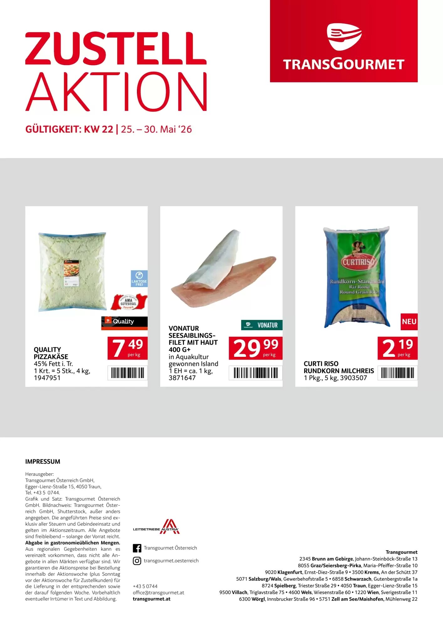 Transgourmet Flugblatt (ab 25.05.2026) - Angebote und Prospekt - Seite 30