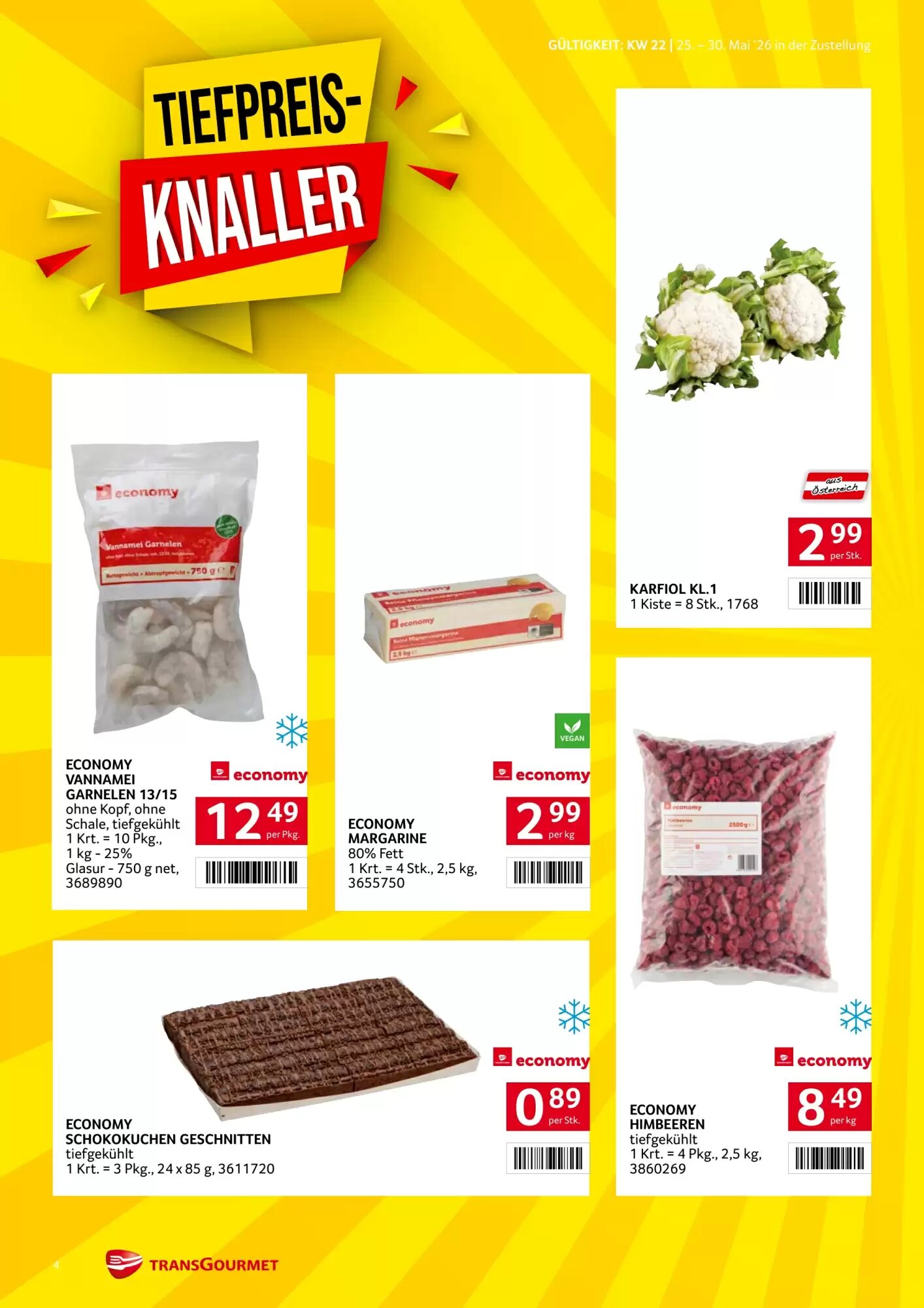 Transgourmet Flugblatt (ab 25.05.2026) - Angebote und Prospekt - Seite 4