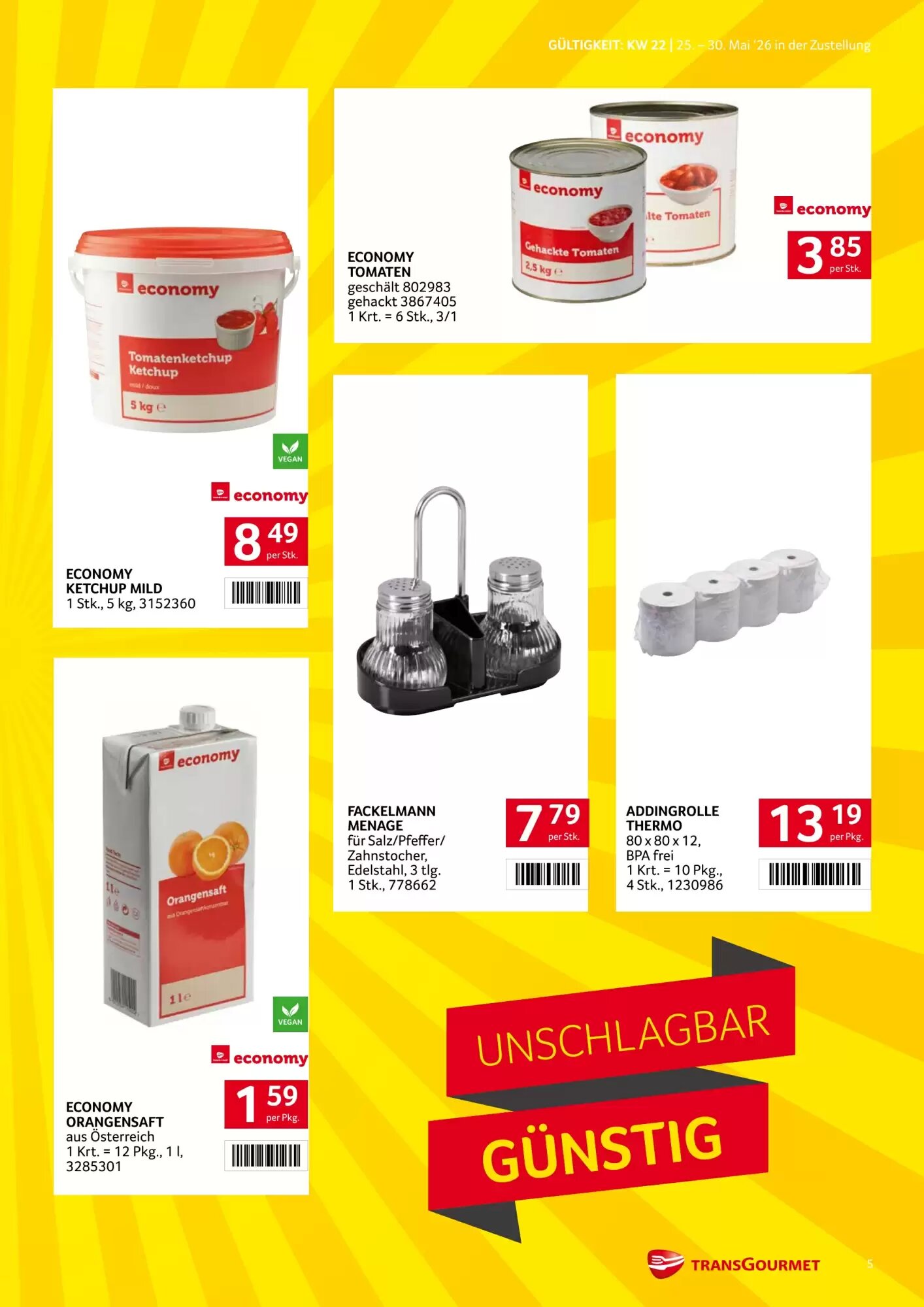 Transgourmet Flugblatt (ab 25.05.2026) - Angebote und Prospekt - Seite 5