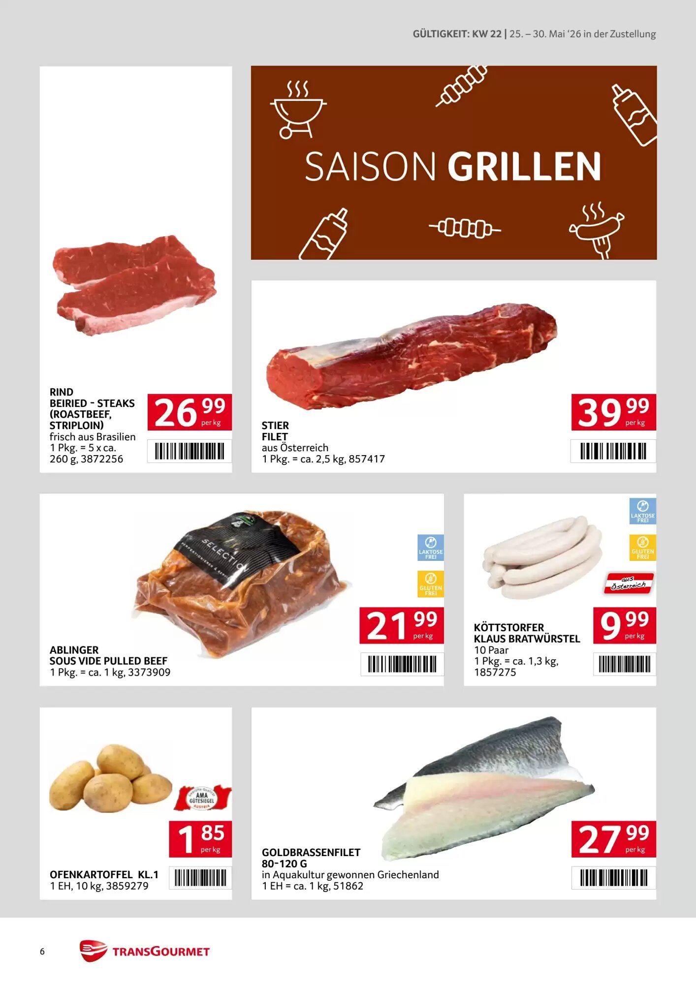 Transgourmet Flugblatt (ab 25.05.2026) - Angebote und Prospekt - Seite 6
