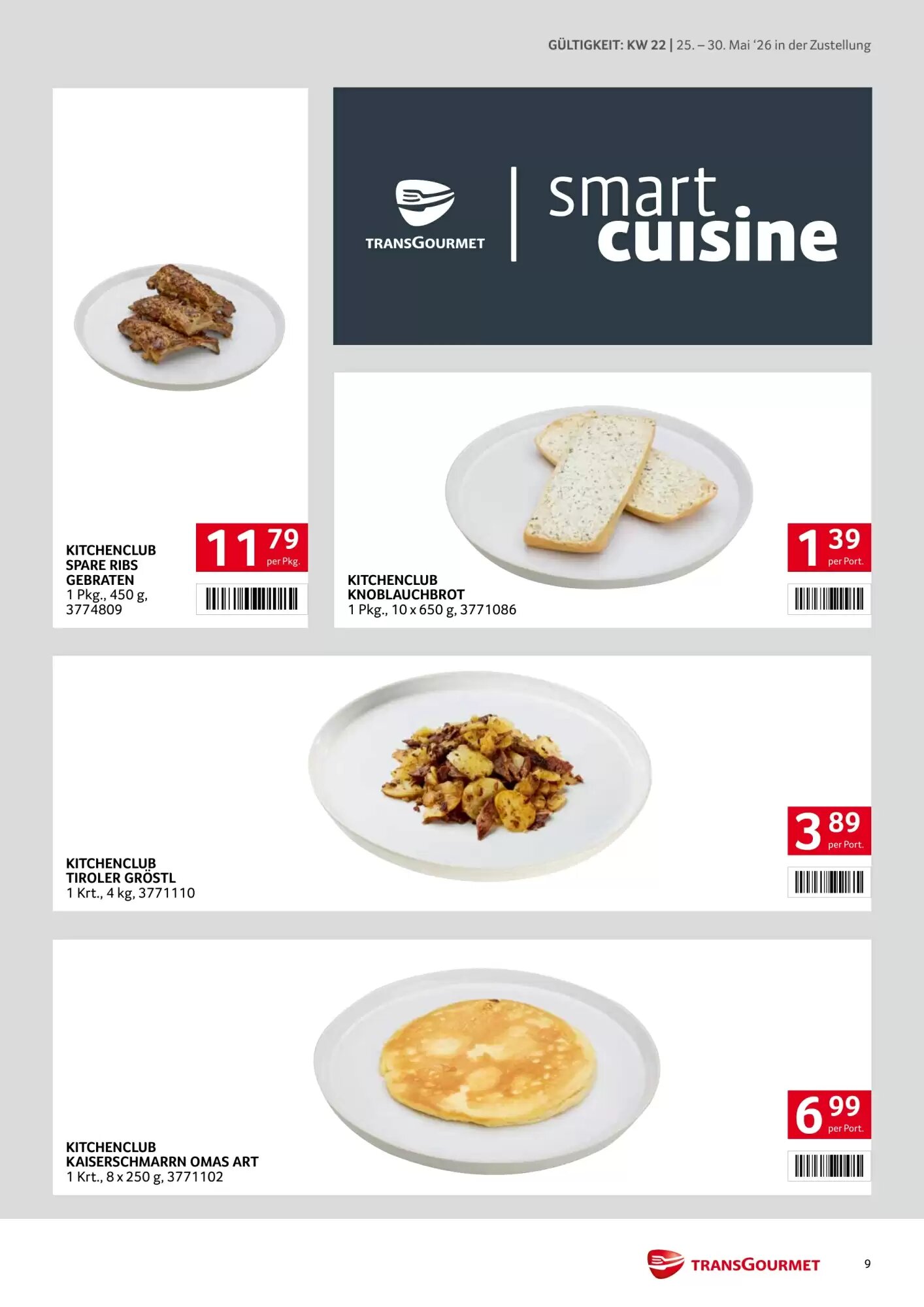 Transgourmet Flugblatt (ab 25.05.2026) - Angebote und Prospekt - Seite 9