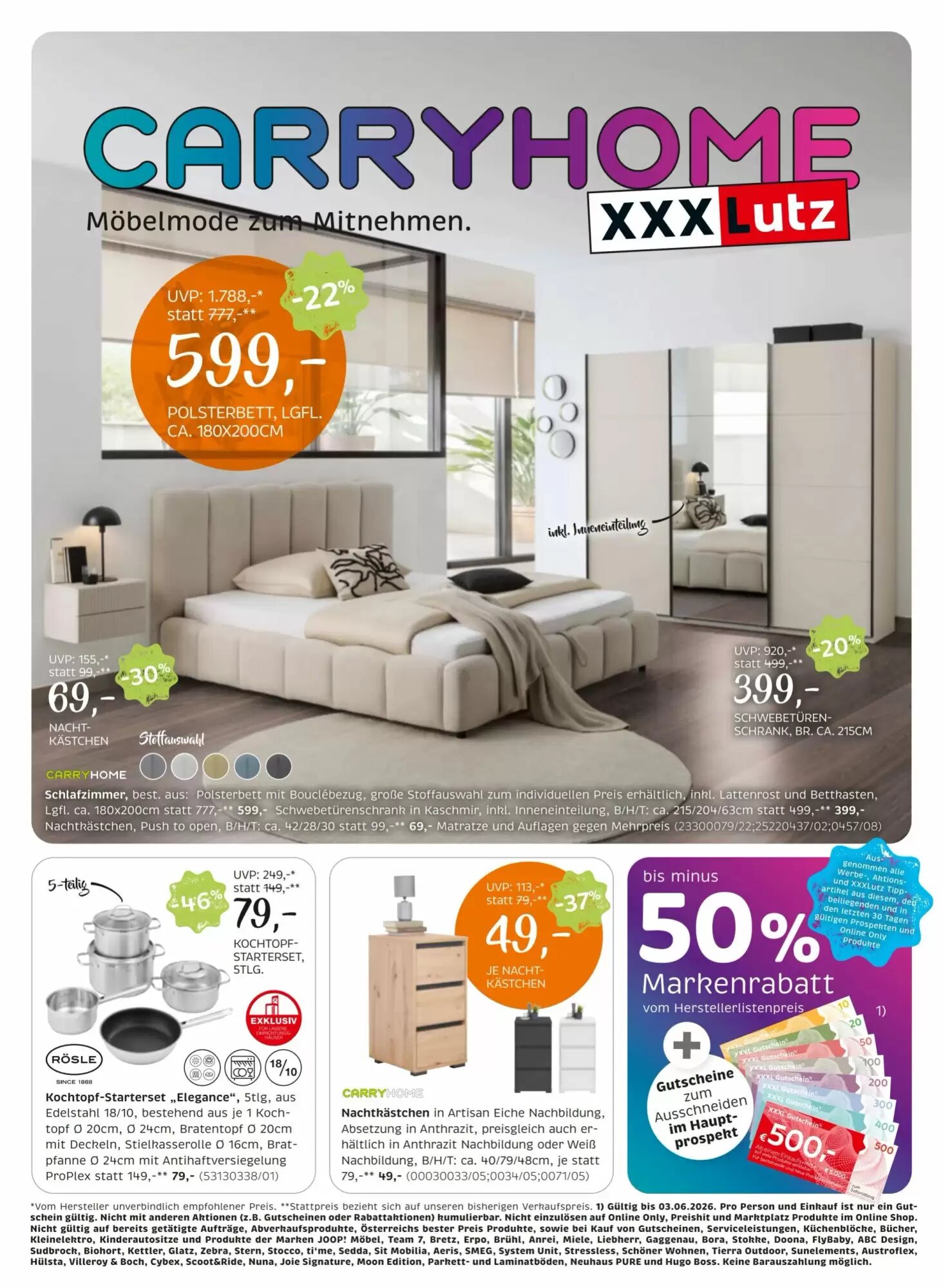 XXXLutz Flugblatt (ab 26.05.2026) - Angebote und Prospekt - Seite 1