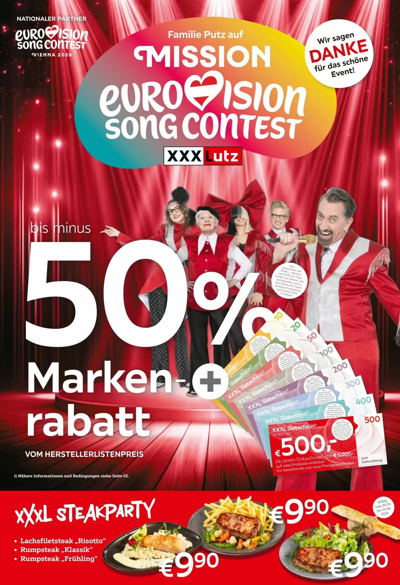 XXXLutz Flugblatt (ab 26.05.2026) - Angebote und Prospekt - Seite 1