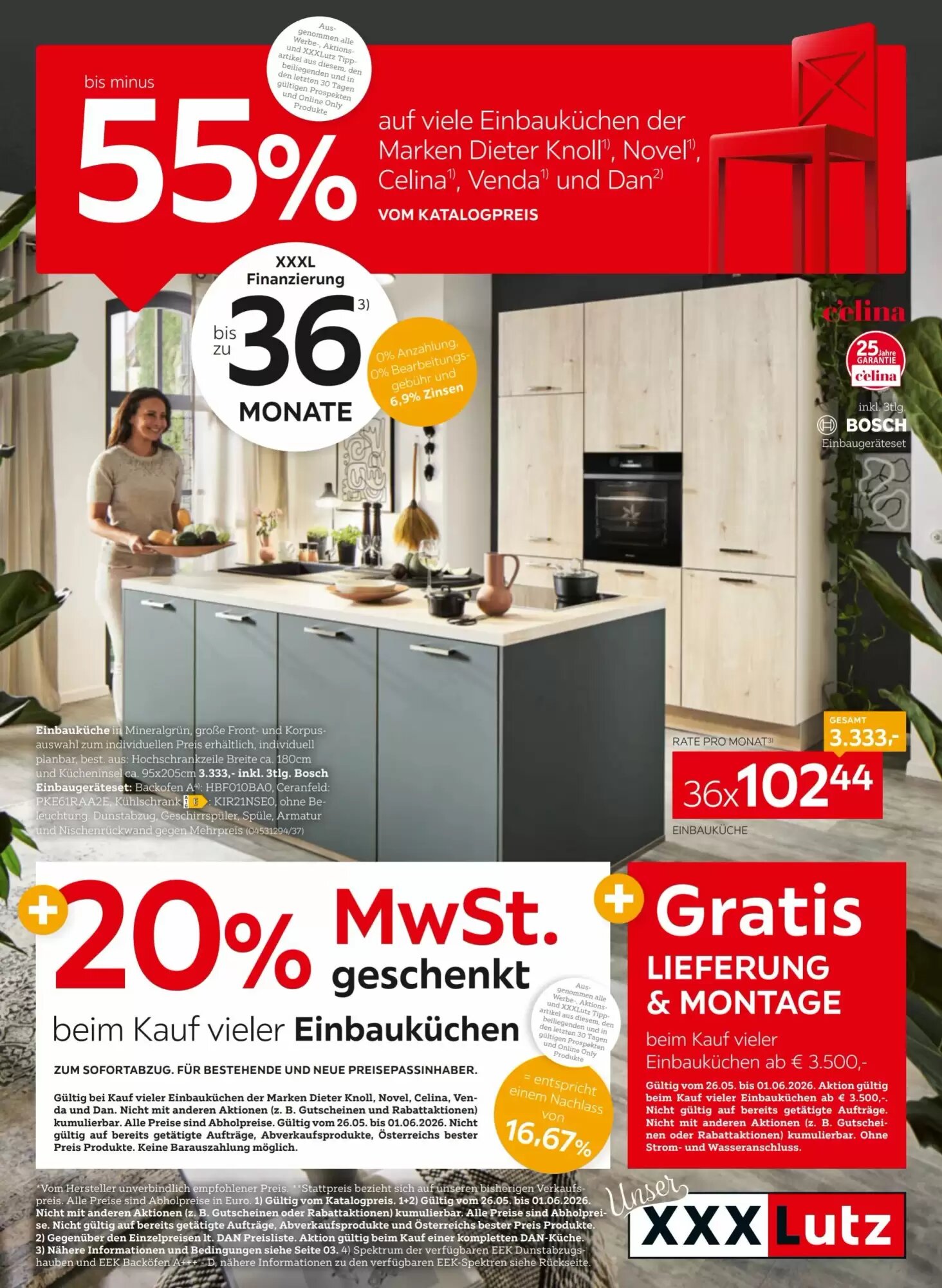 XXXLutz Flugblatt (ab 26.05.2026) - Angebote und Prospekt - Seite 1
