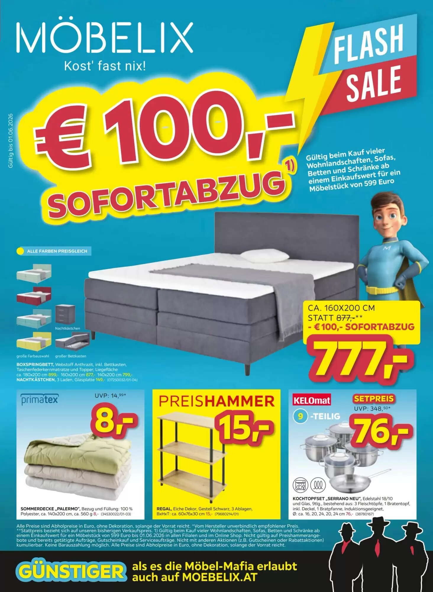 Möbelix Flugblatt (ab 26.05.2026) - Angebote und Prospekt - Seite 1