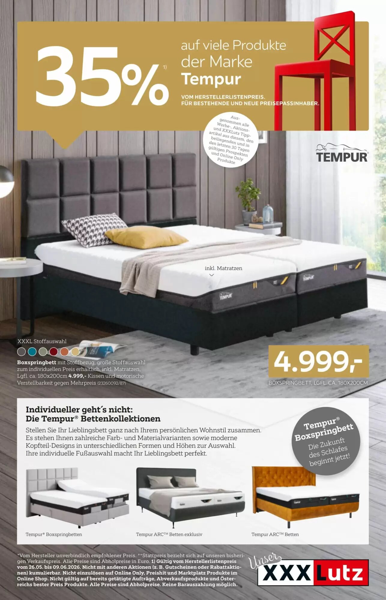 XXXLutz Flugblatt (ab 26.05.2026) - Angebote und Prospekt - Seite 1