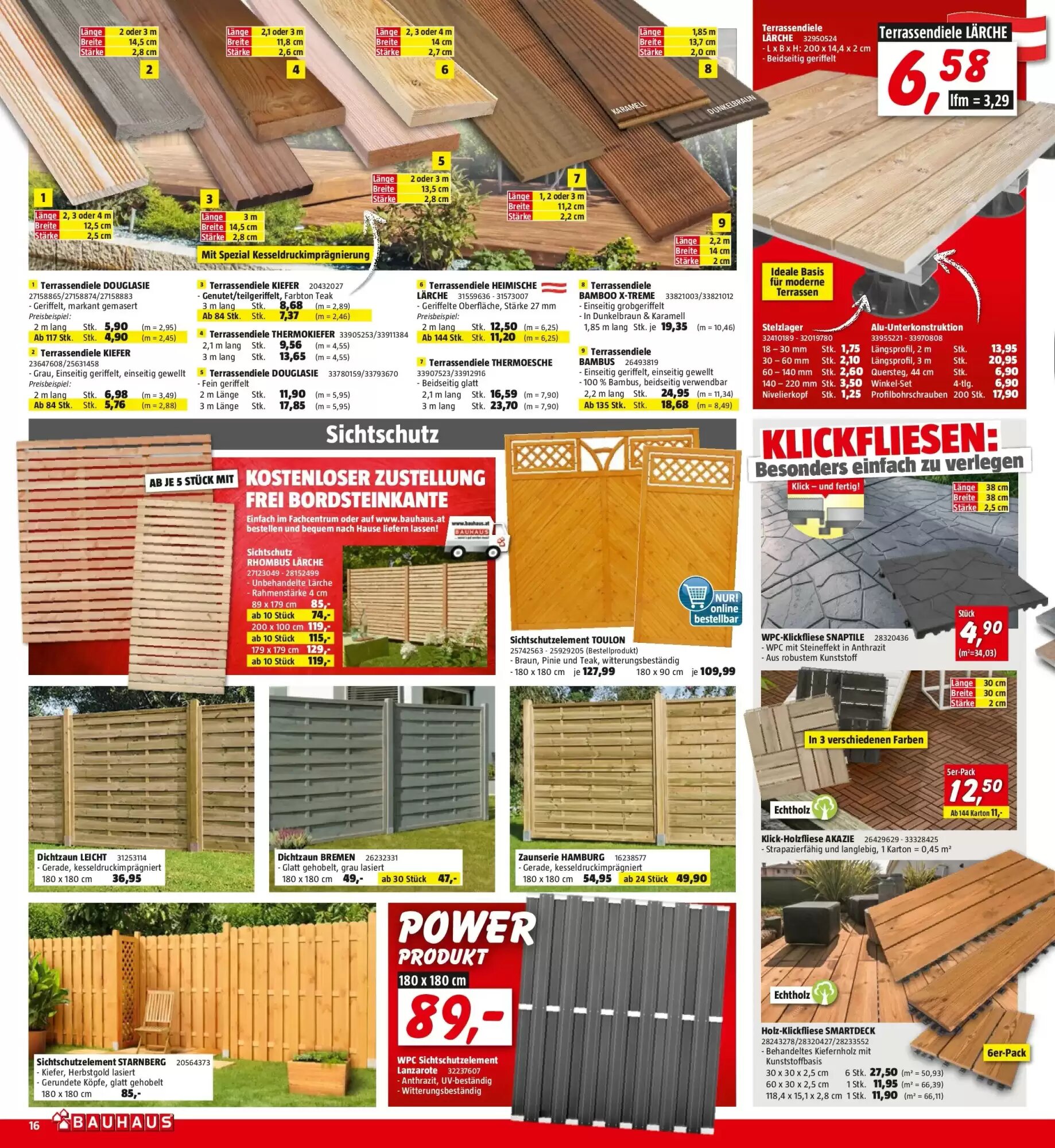 Bauhaus Flugblatt (ab 27.05.2026) - Angebote und Prospekt - Seite 16
