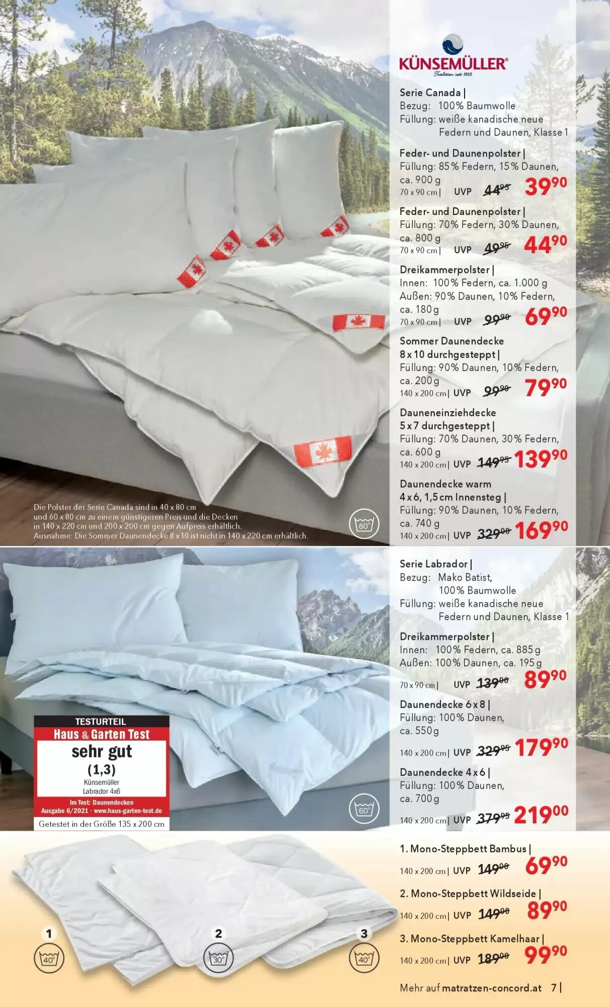 Matratzen Concord Flugblatt (ab 27.05.2026) - Angebote und Prospekt - Seite 7