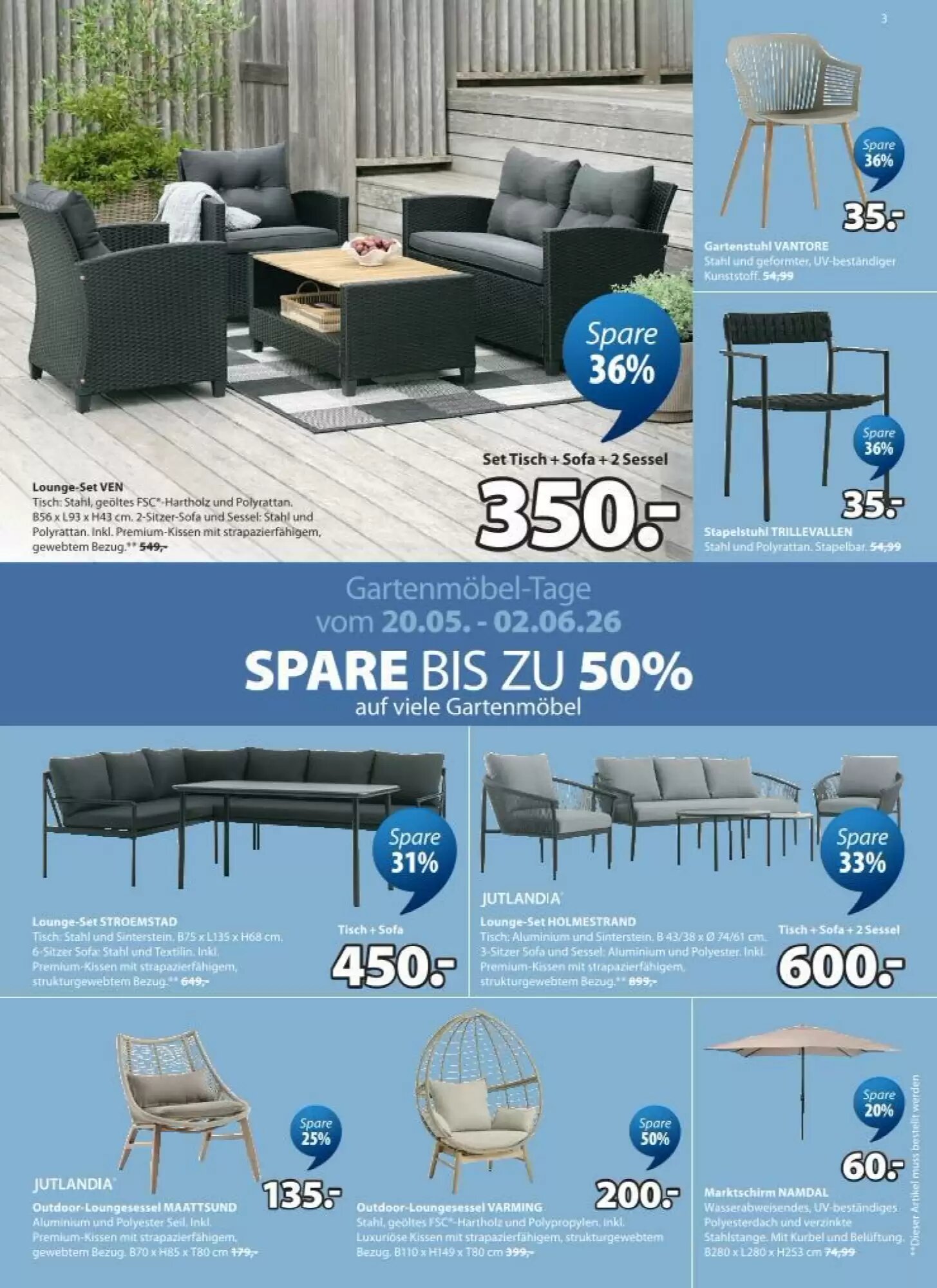 JYSK Flugblatt (ab 27.05.2026) - Angebote und Prospekt - Seite 3