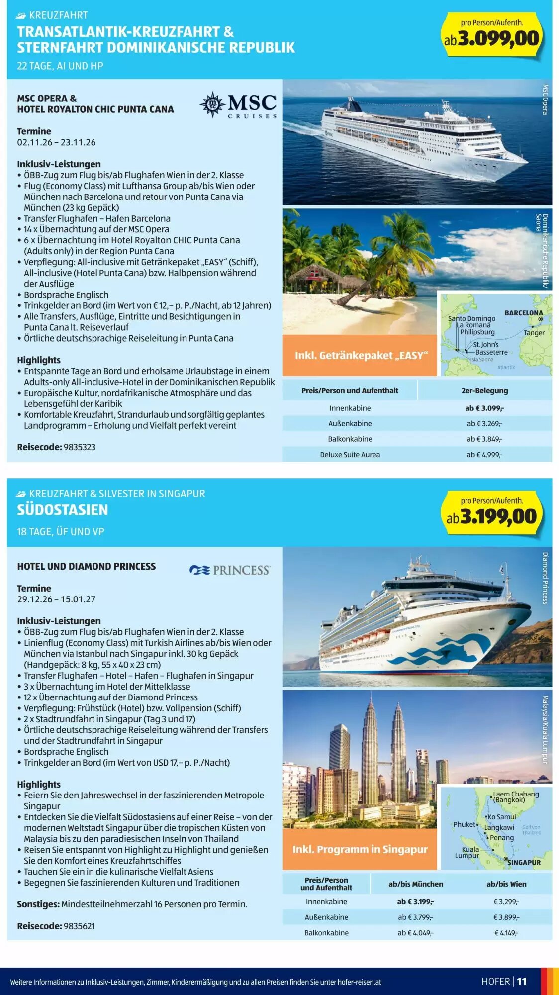 Hofer Reisen Flugblatt (ab 27.05.2026) - Angebote und Prospekt - Seite 11