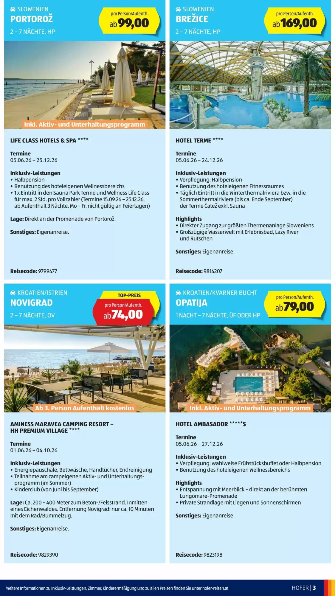 Hofer Reisen Flugblatt (ab 27.05.2026) - Angebote und Prospekt - Seite 3