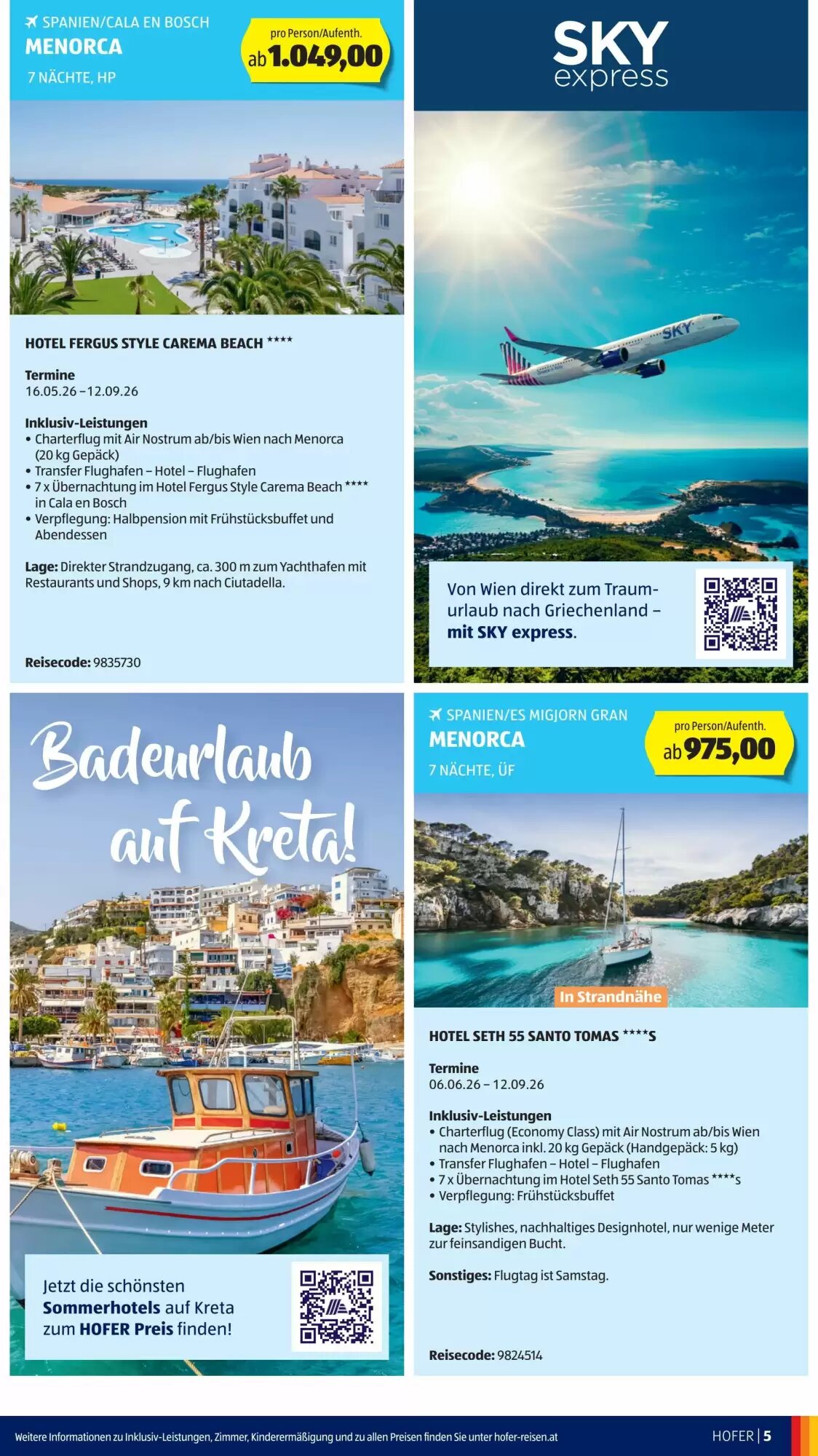 Hofer Reisen Flugblatt (ab 27.05.2026) - Angebote und Prospekt - Seite 5