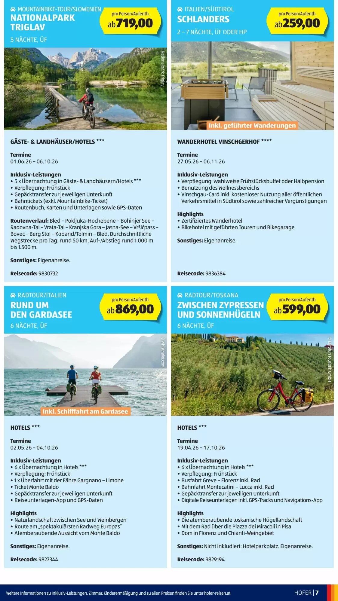 Hofer Reisen Flugblatt (ab 27.05.2026) - Angebote und Prospekt - Seite 7