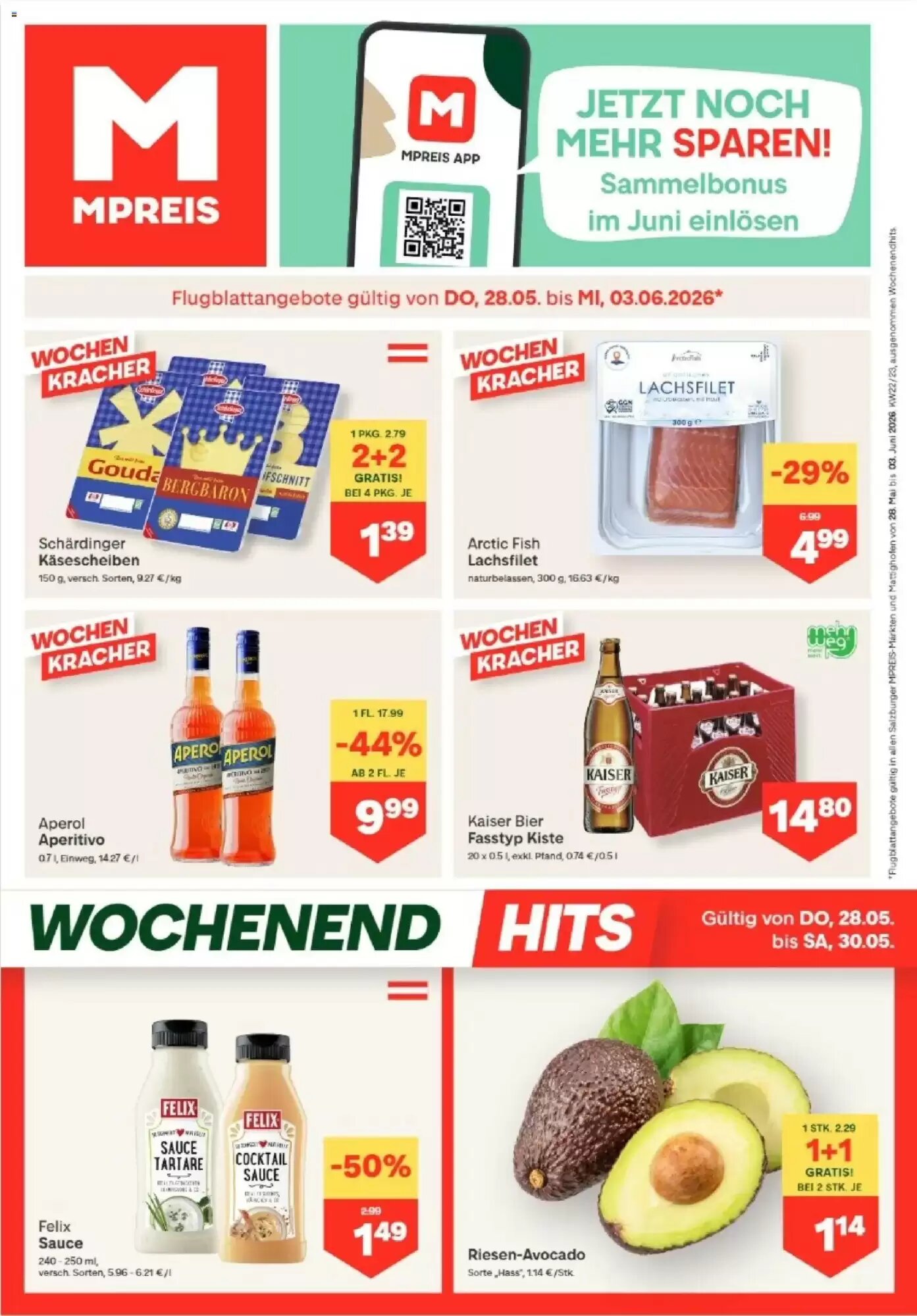 MPreis Flugblatt (ab 28.05.2026) - Angebote und Prospekt - Seite 1