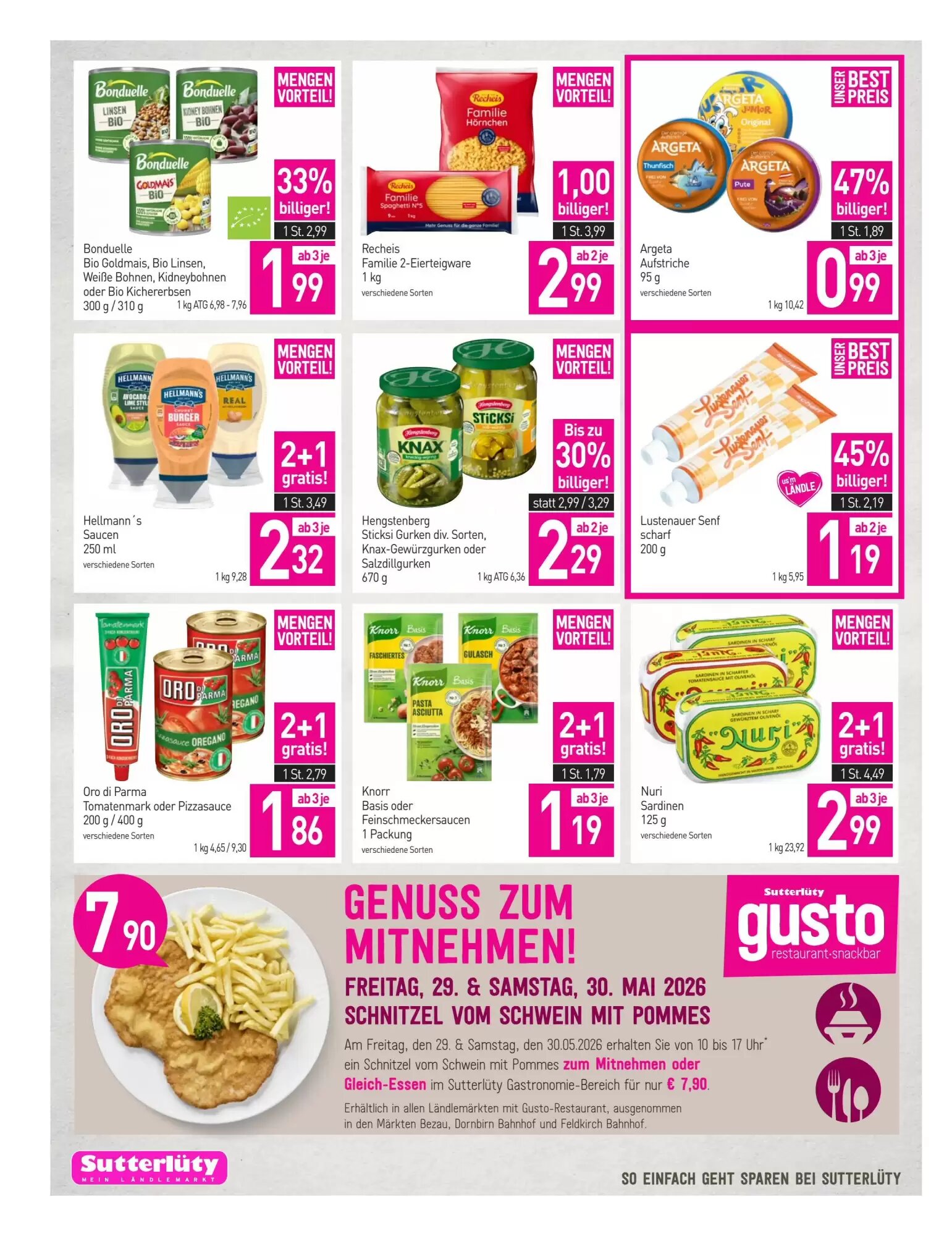 Sutterlüty Flugblatt (ab 28.05.2026) - Angebote und Prospekt - Seite 16