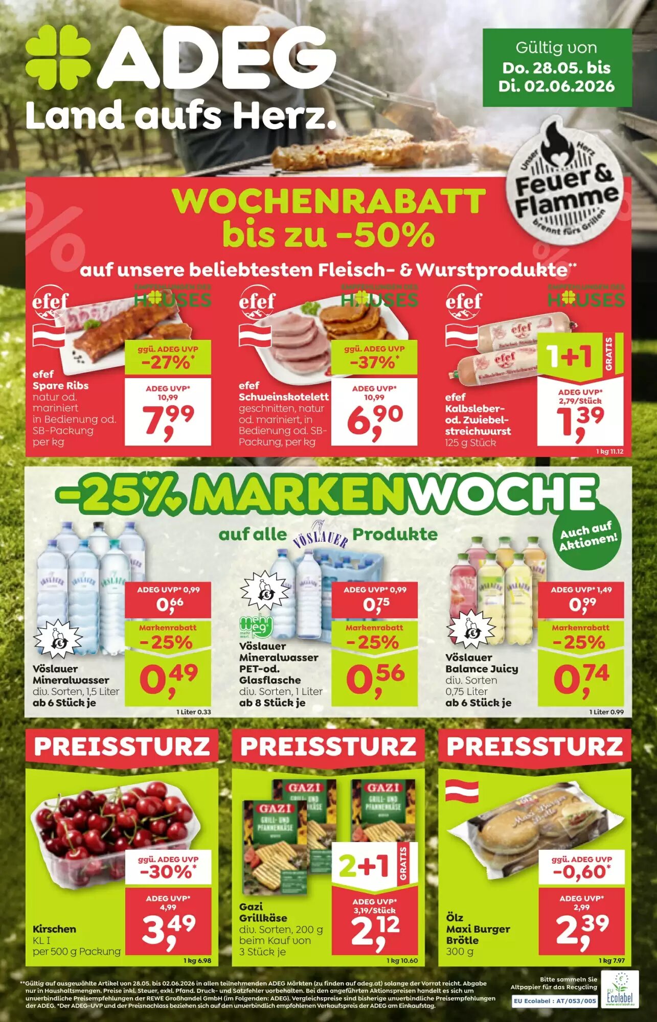 ADEG Flugblatt (ab 28.05.2026) - Angebote und Prospekt - Seite 1