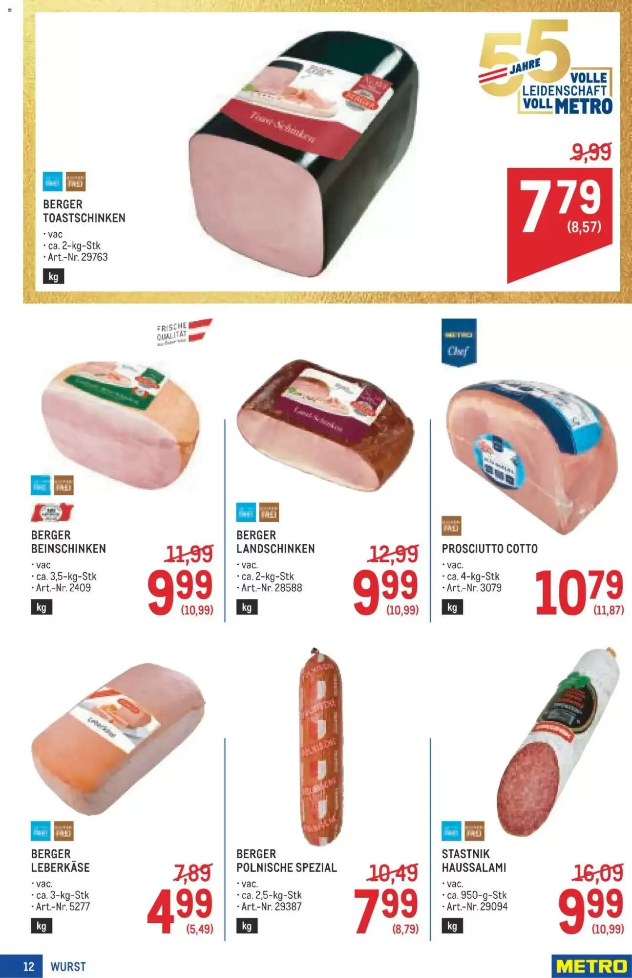 Metro Flugblatt (ab 28.05.2026) - Angebote und Prospekt - Seite 12