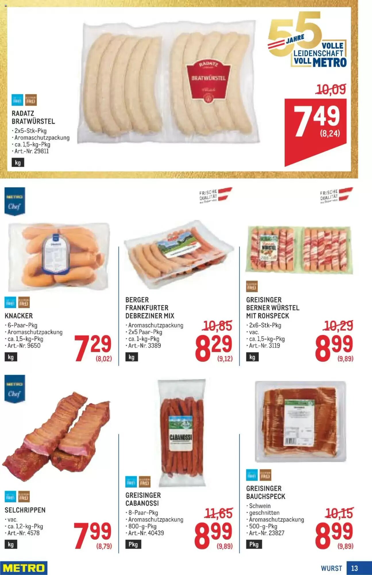 Metro Flugblatt (ab 28.05.2026) - Angebote und Prospekt - Seite 13