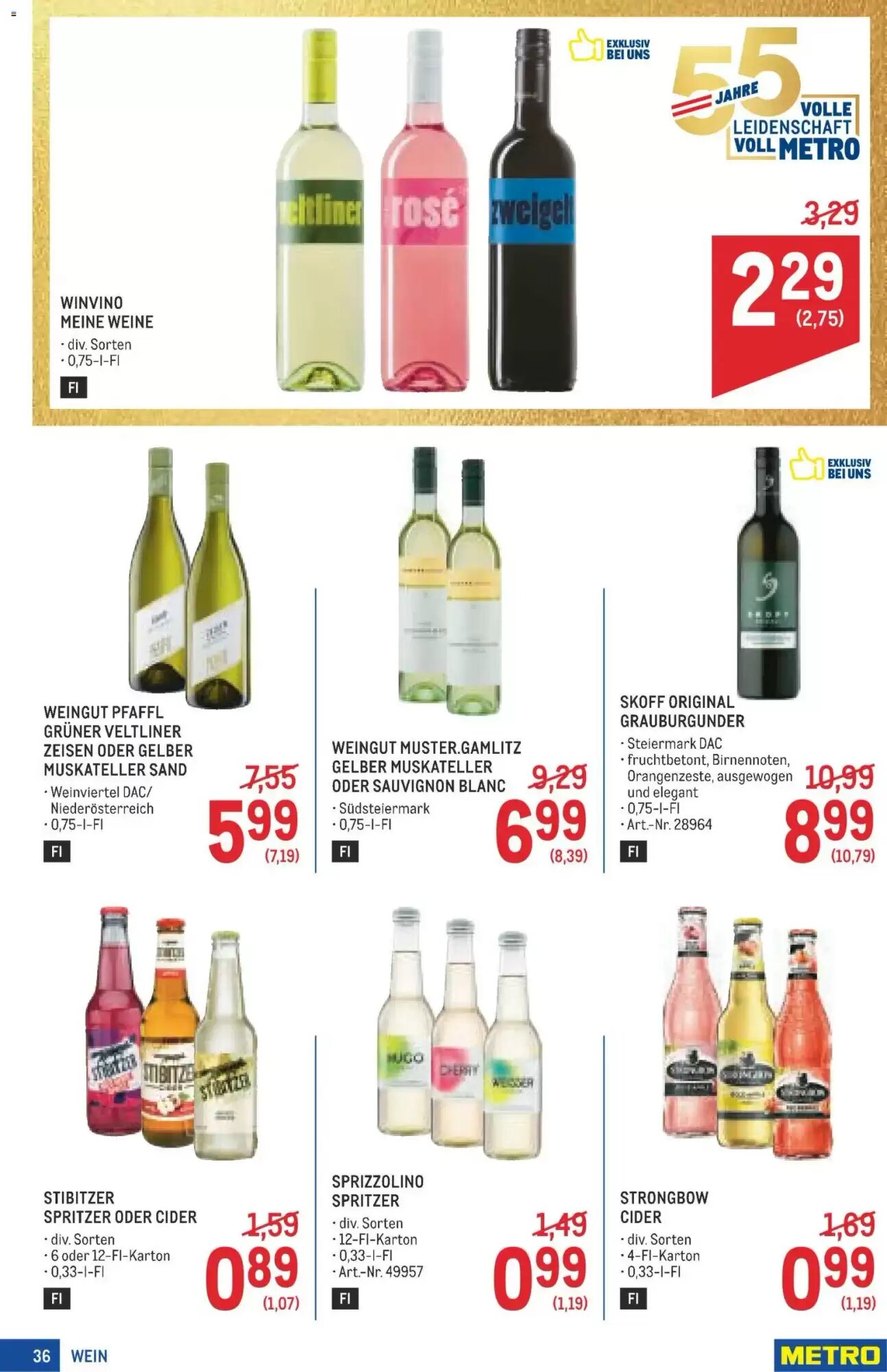 Metro Flugblatt (ab 28.05.2026) - Angebote und Prospekt - Seite 36