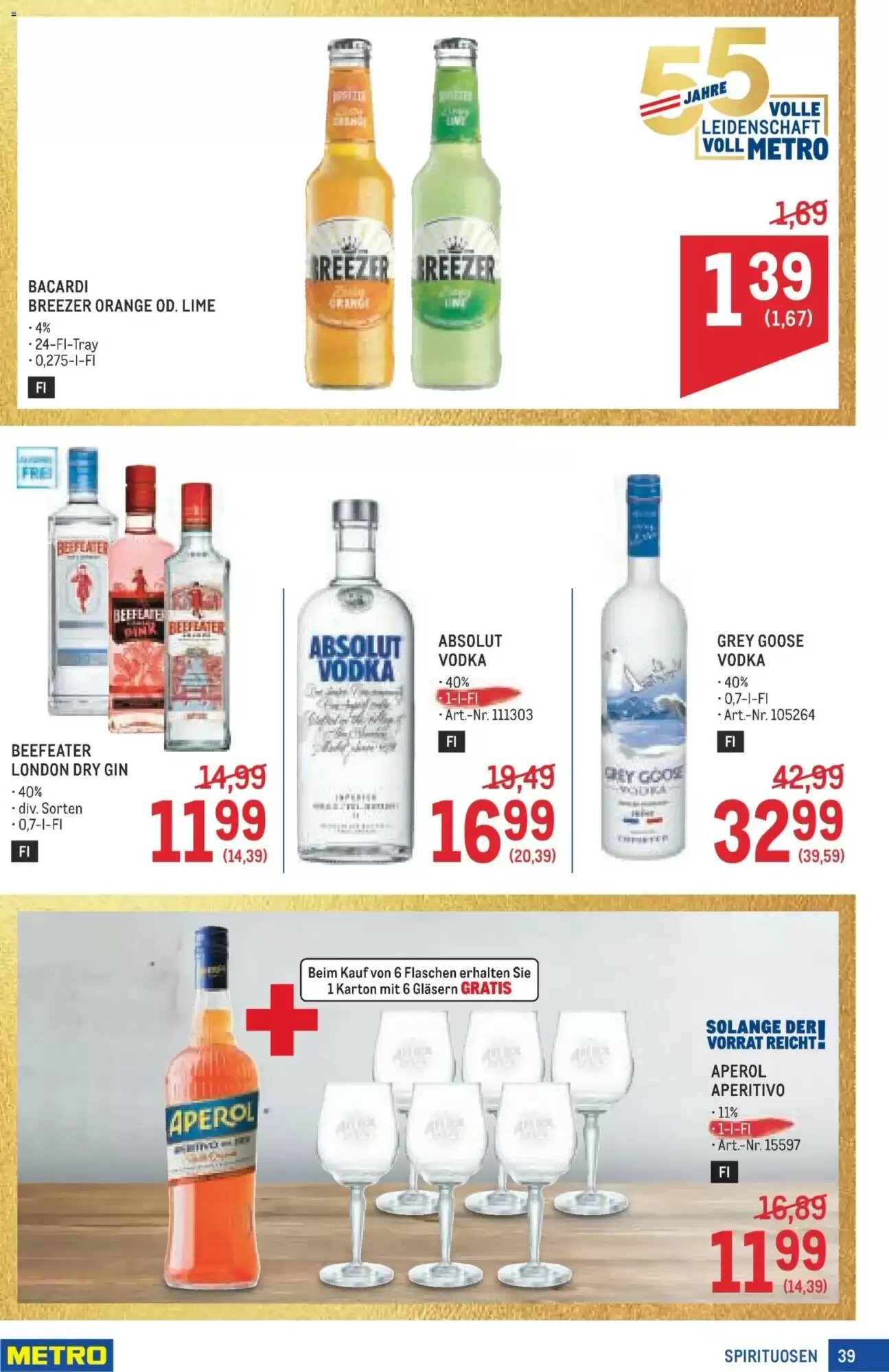 Metro Flugblatt (ab 28.05.2026) - Angebote und Prospekt - Seite 39