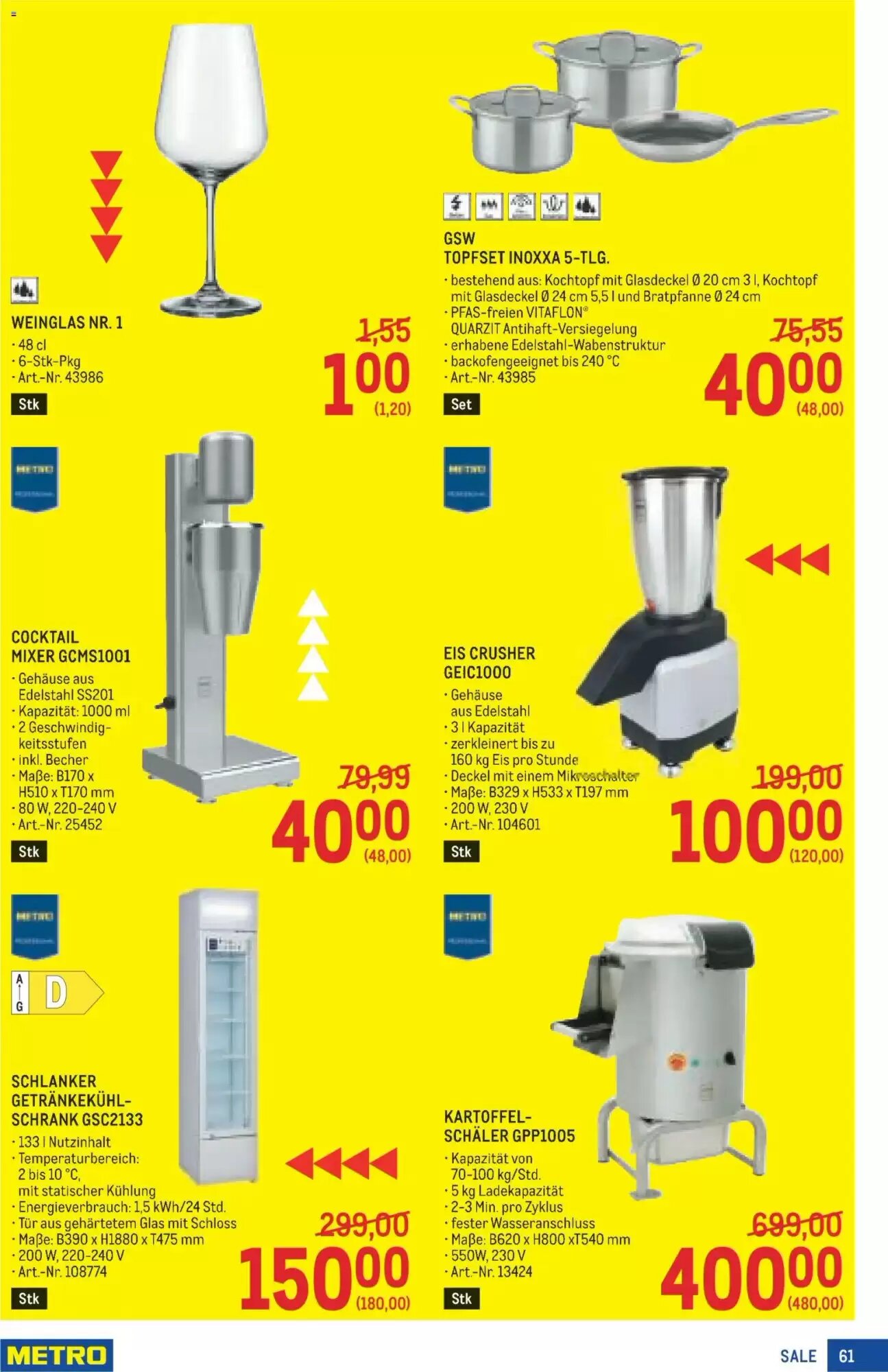 Metro Flugblatt (ab 28.05.2026) - Angebote und Prospekt - Seite 61