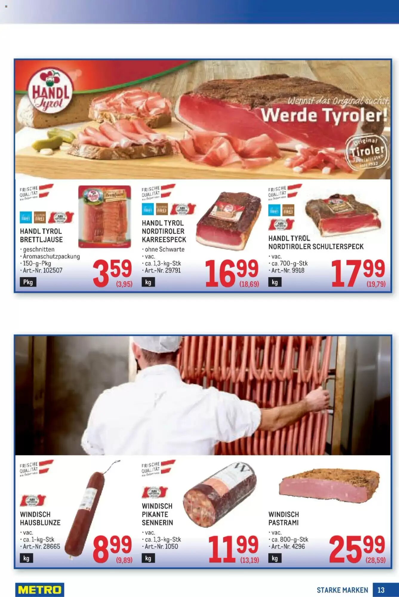 Metro Flugblatt (ab 28.05.2026) - Angebote und Prospekt - Seite 13