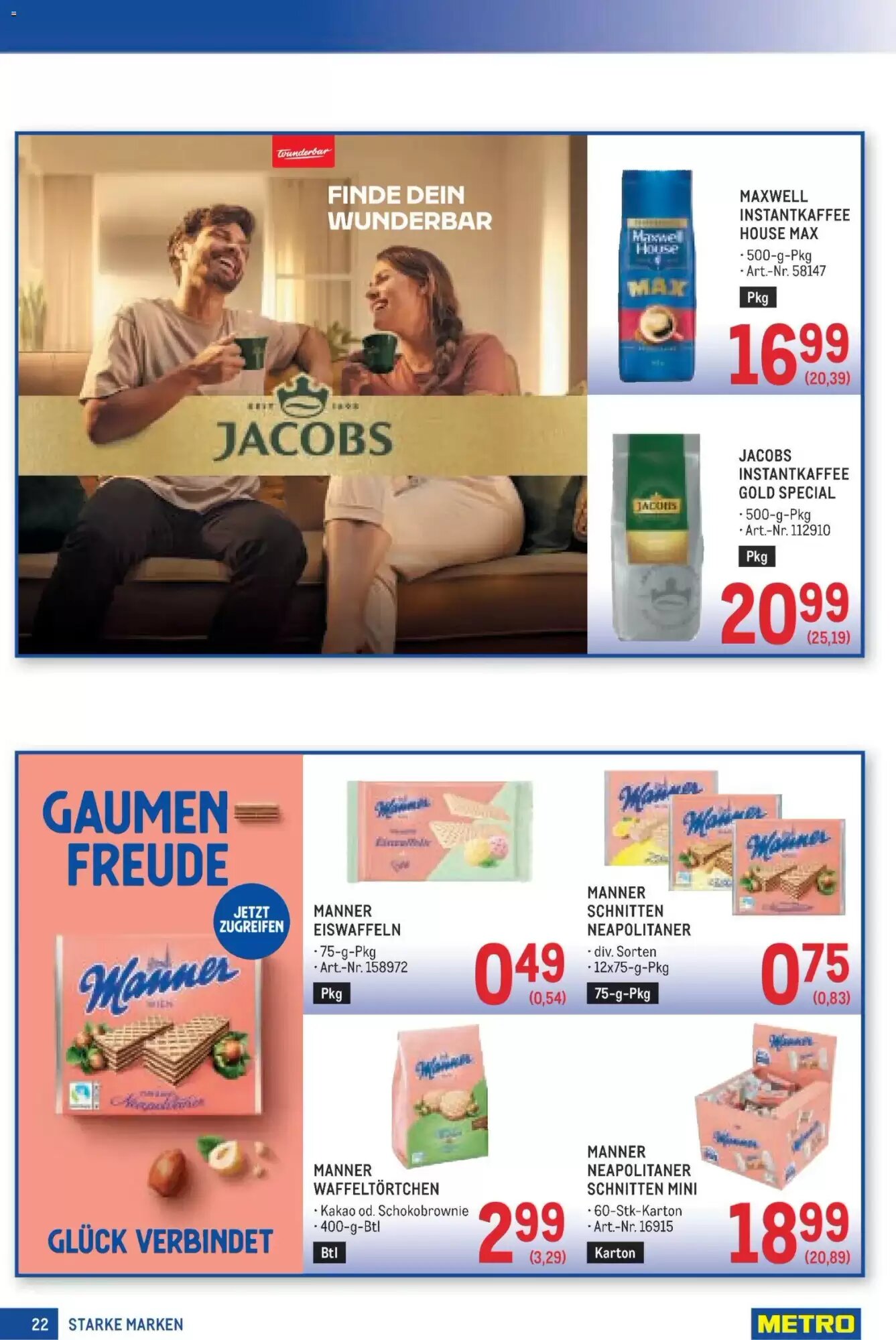 Metro Flugblatt (ab 28.05.2026) - Angebote und Prospekt - Seite 22