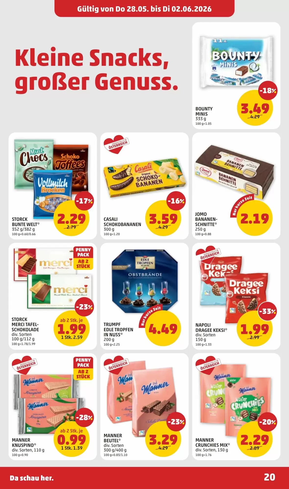 PENNY Flugblatt (ab 28.05.2026) - Angebote und Prospekt - Seite 20