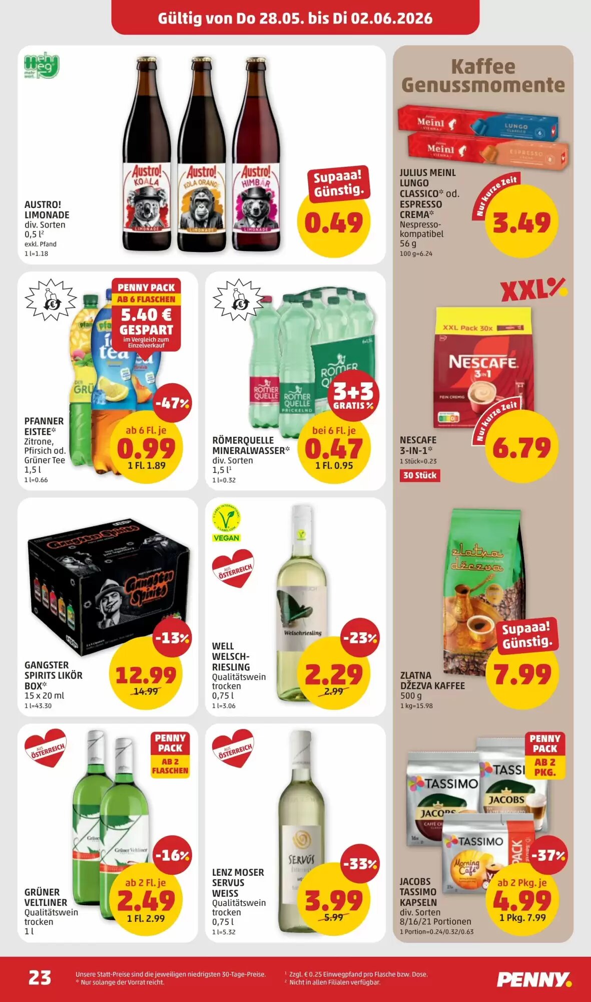 PENNY Flugblatt (ab 28.05.2026) - Angebote und Prospekt - Seite 23