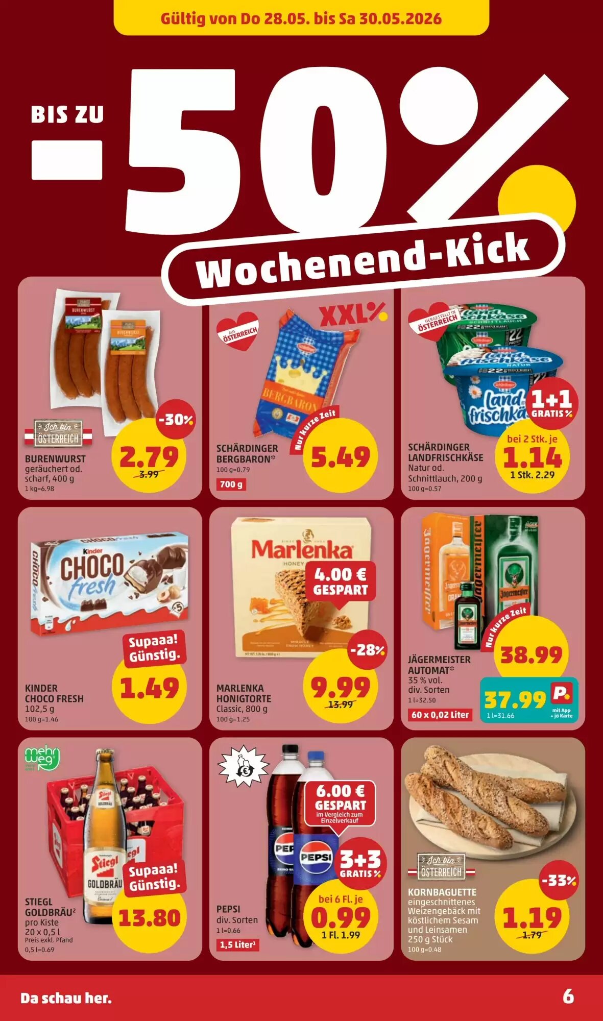 PENNY Flugblatt (ab 28.05.2026) - Angebote und Prospekt - Seite 6