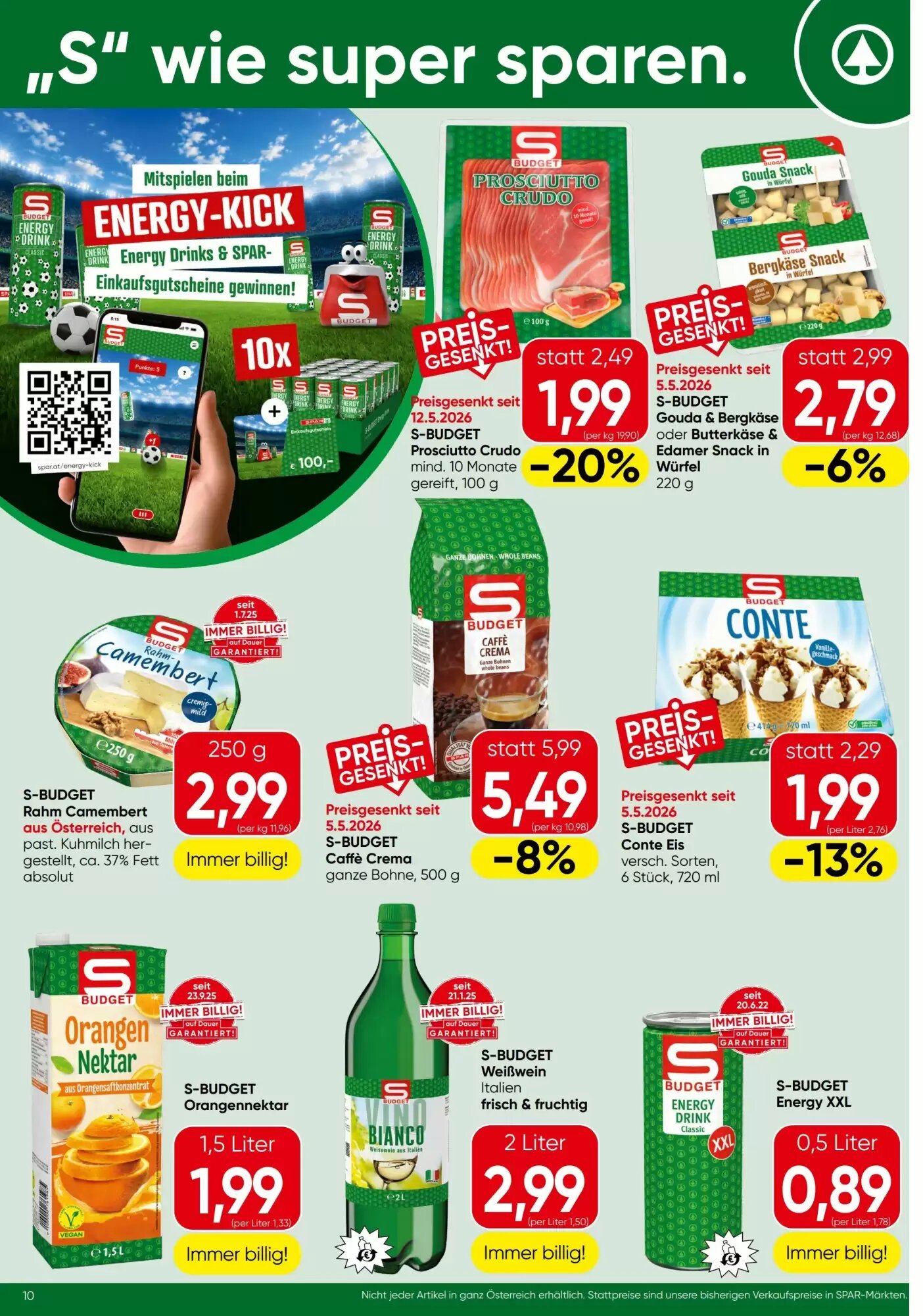 Spar Flugblatt (ab 28.05.2026) - Angebote und Prospekt - Seite 10