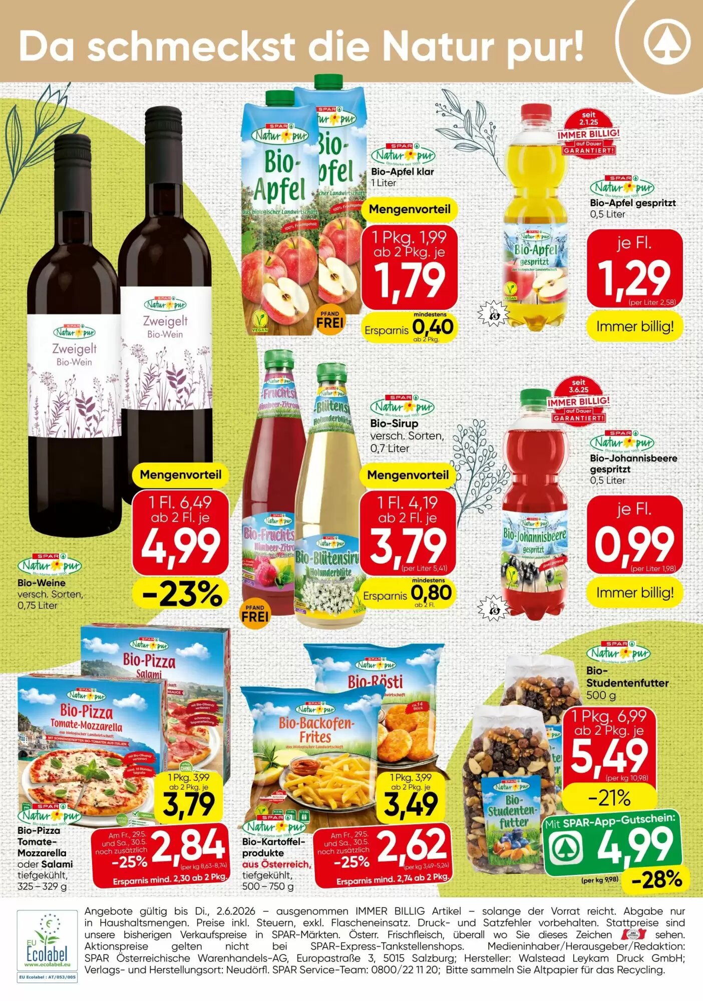 Spar Flugblatt (ab 28.05.2026) - Angebote und Prospekt - Seite 16
