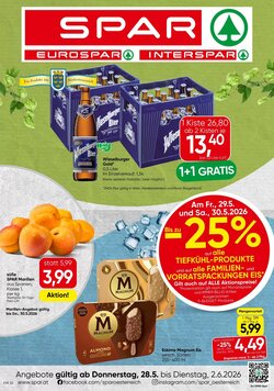 Spar Flugblatt (ab 28.05.2026) - Angebote und Prospekt