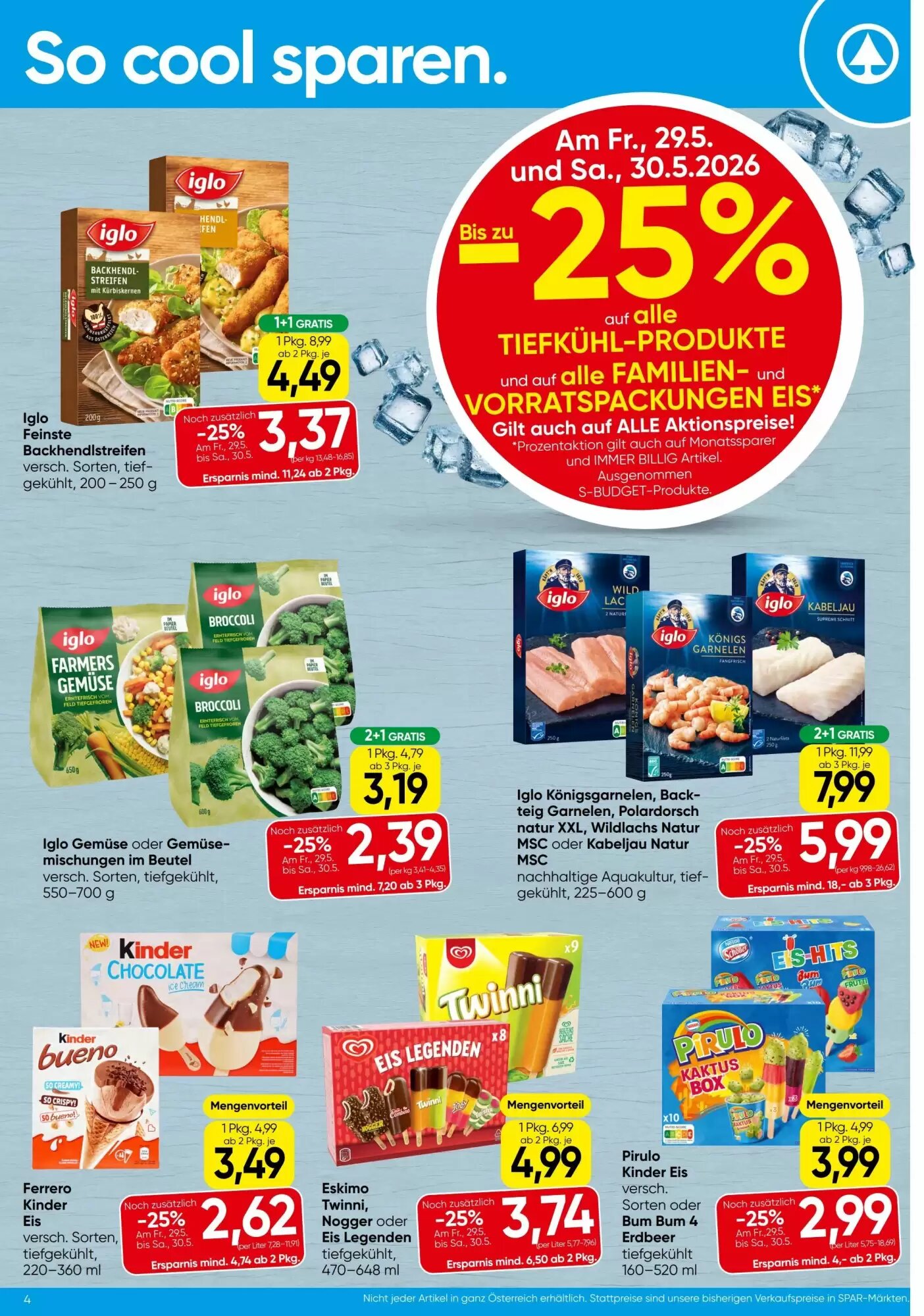 Spar Flugblatt (ab 28.05.2026) - Angebote und Prospekt - Seite 4