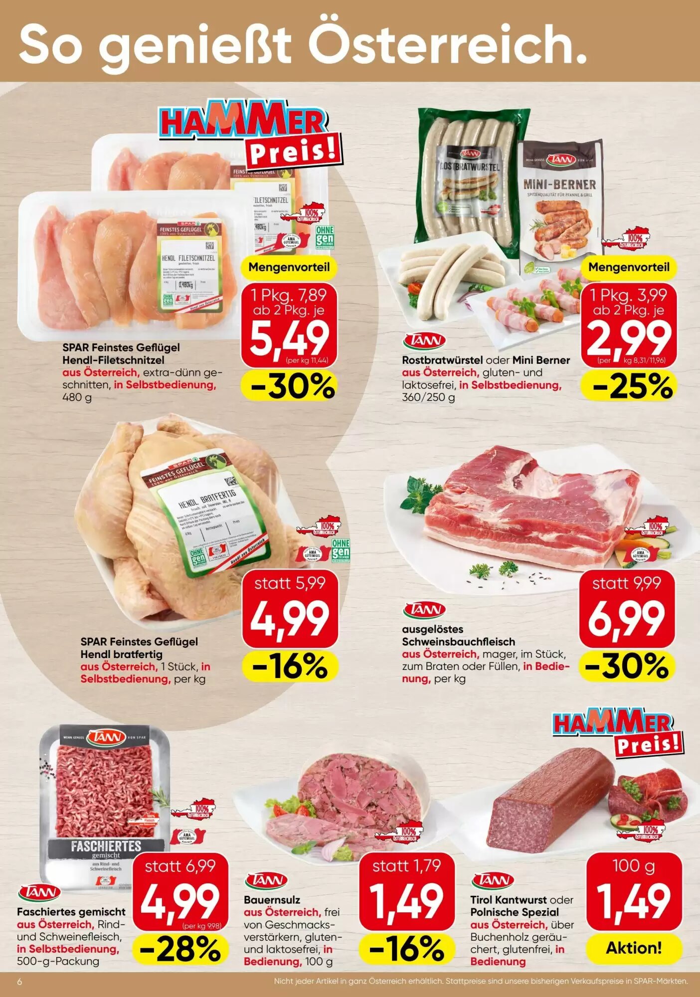 Spar Flugblatt (ab 28.05.2026) - Angebote und Prospekt - Seite 6